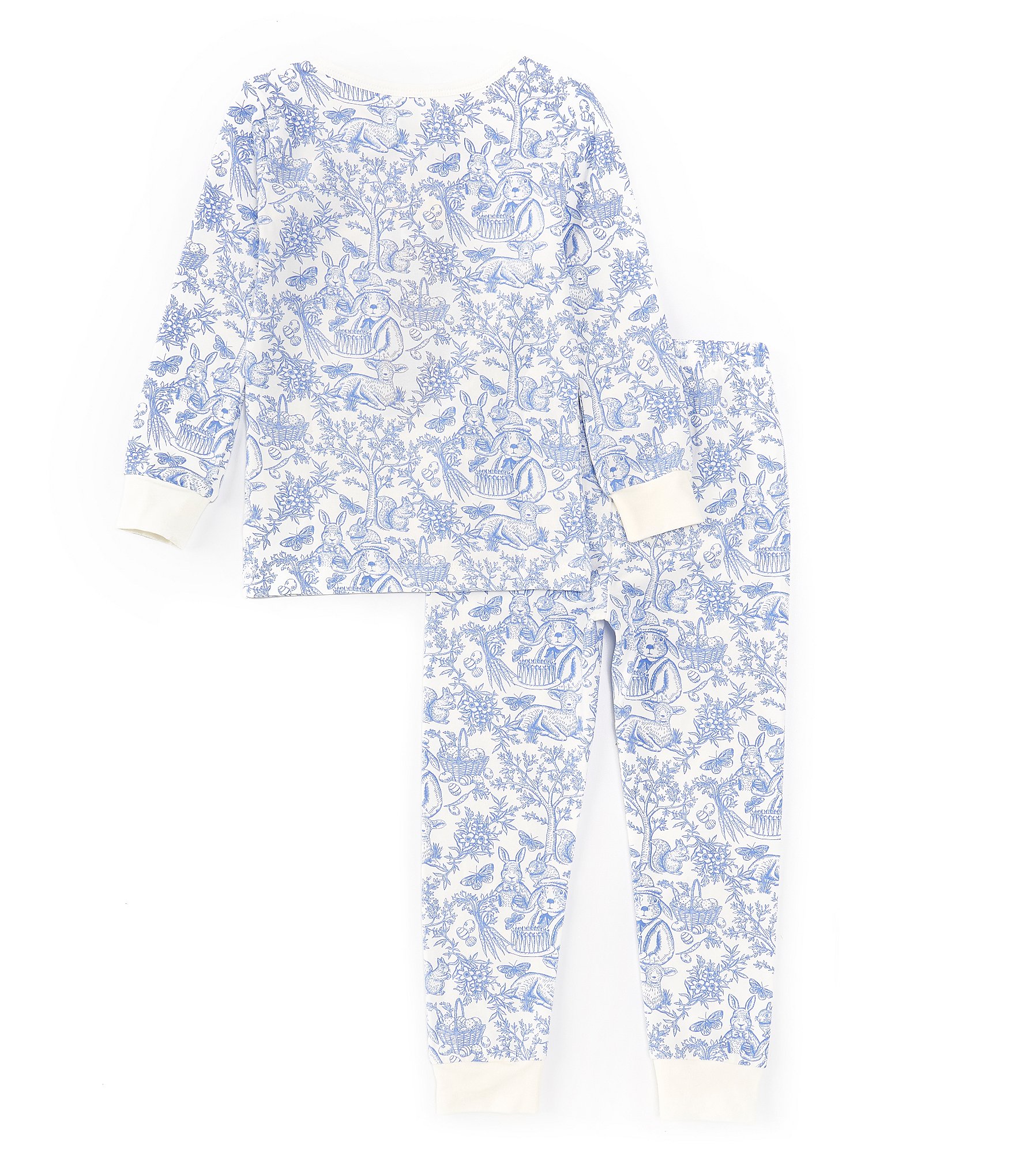 BedHead Pajamas Little/Big Girls 2T-12 Family Matching Fairytale Forest Two-Piece Pajamas Set