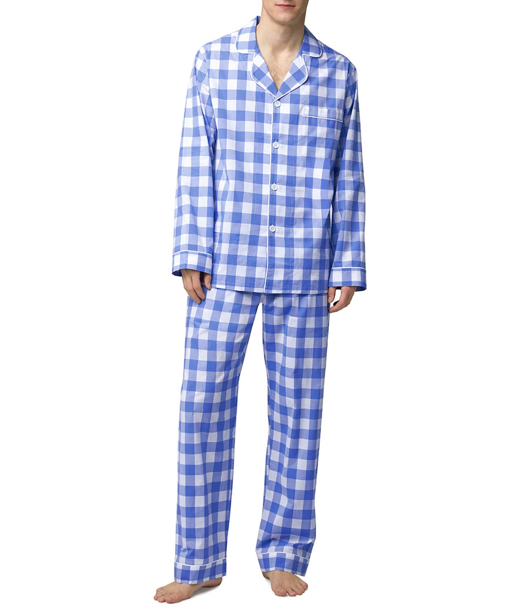 Cotton Poplin Pajamas