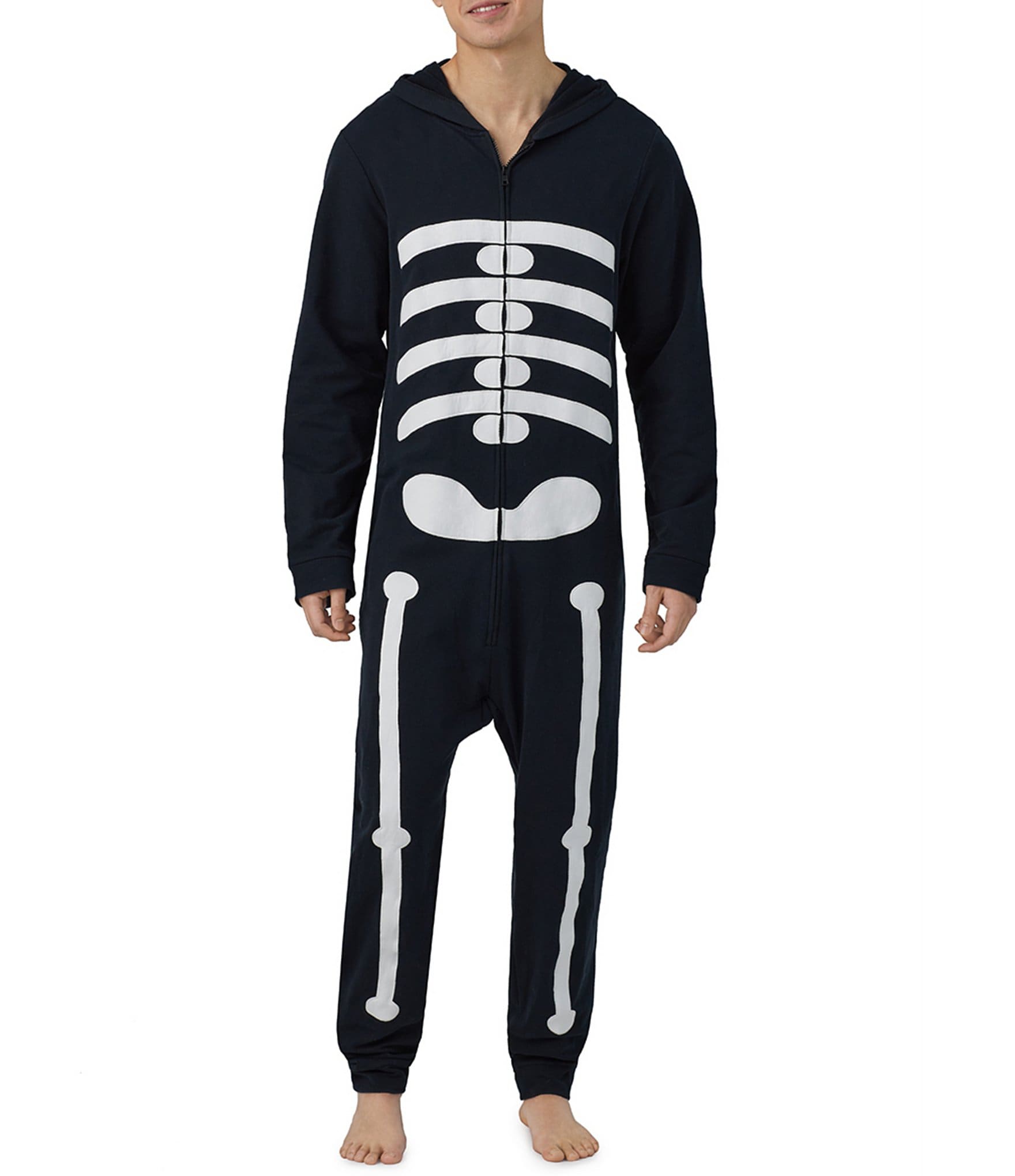 BedHead Pajamas Unisex Hooded Skeleton Onesie | Dillard's