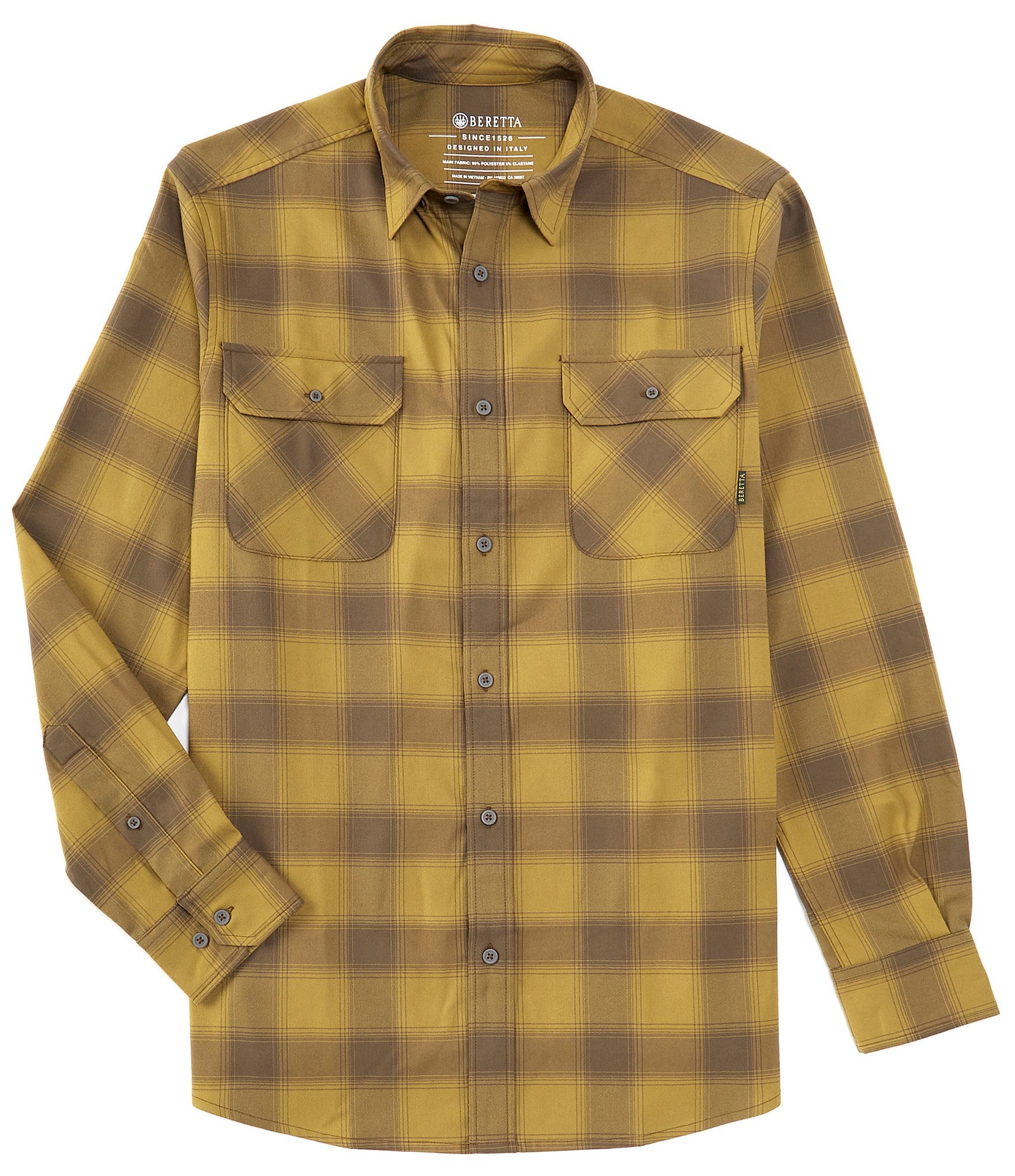 Beretta CADET FLANNEL SHIRT Moss Check