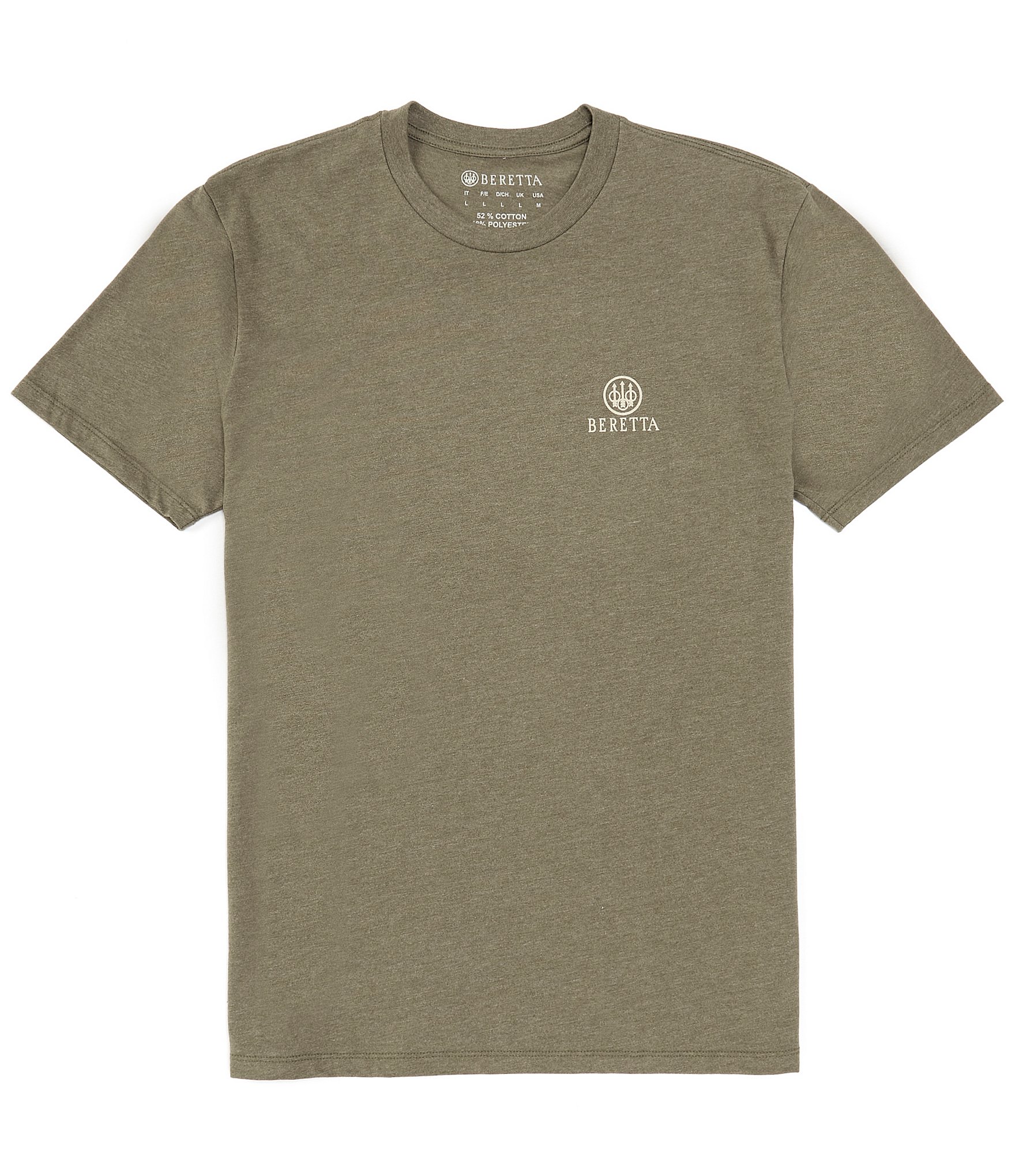 Beretta Trident Logo Short Sleeve Graphic Relaxed Fit T-Shirt