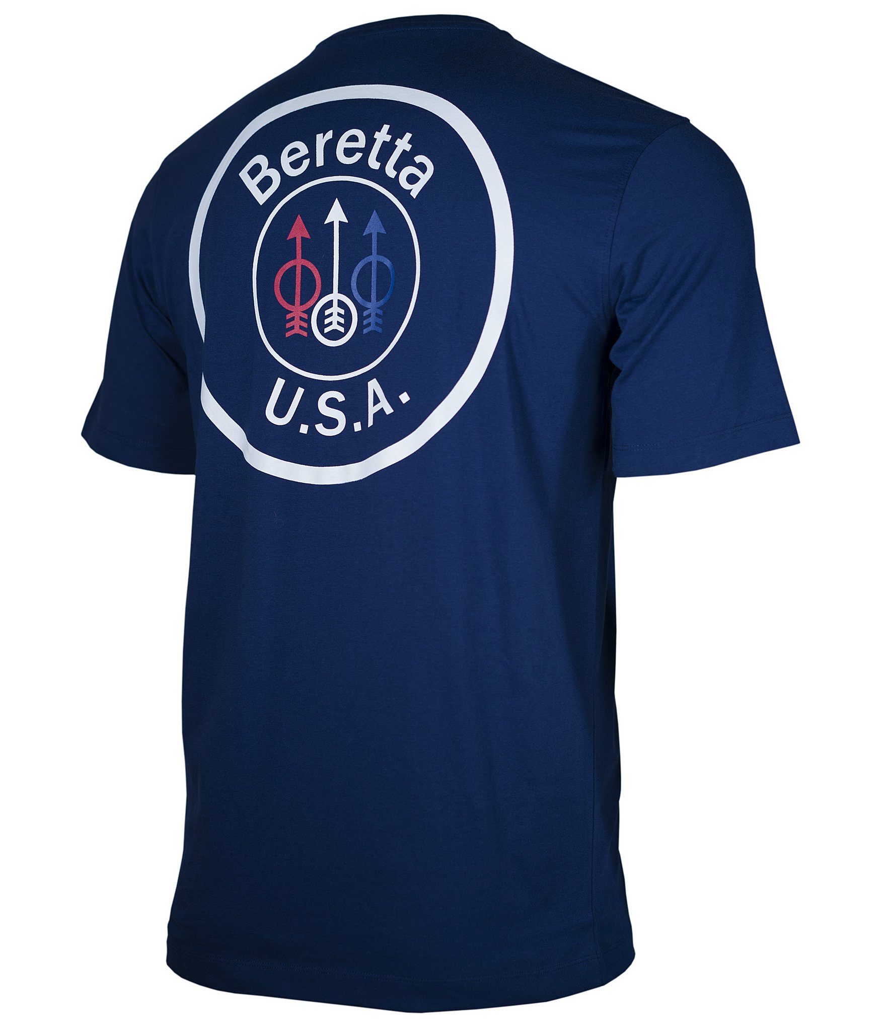 Beretta USA Logo Graphic Short-Sleeve Crew Neck T-Shirt