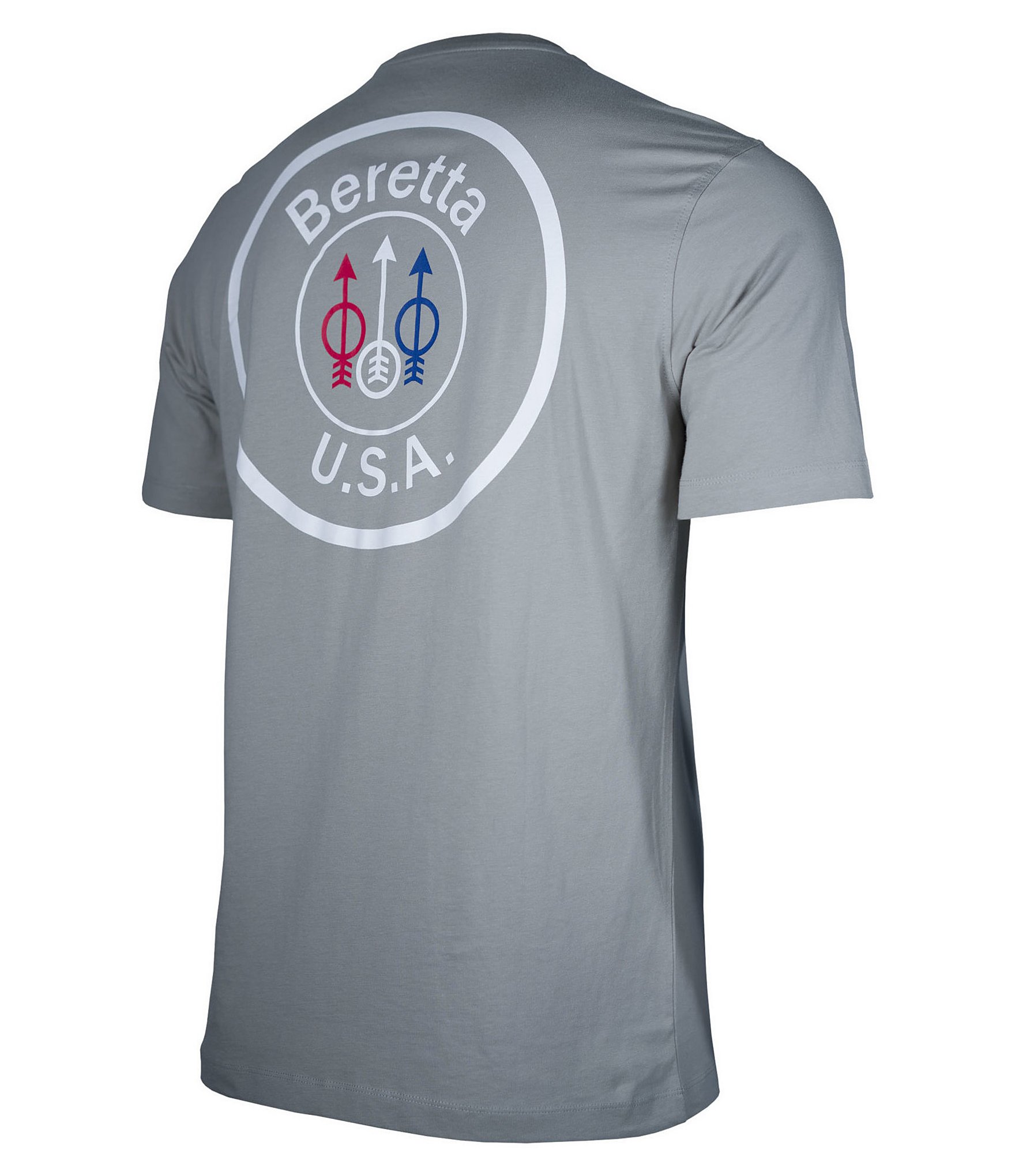 Beretta USA Logo Graphic Short-Sleeve Crew Neck T-Shirt