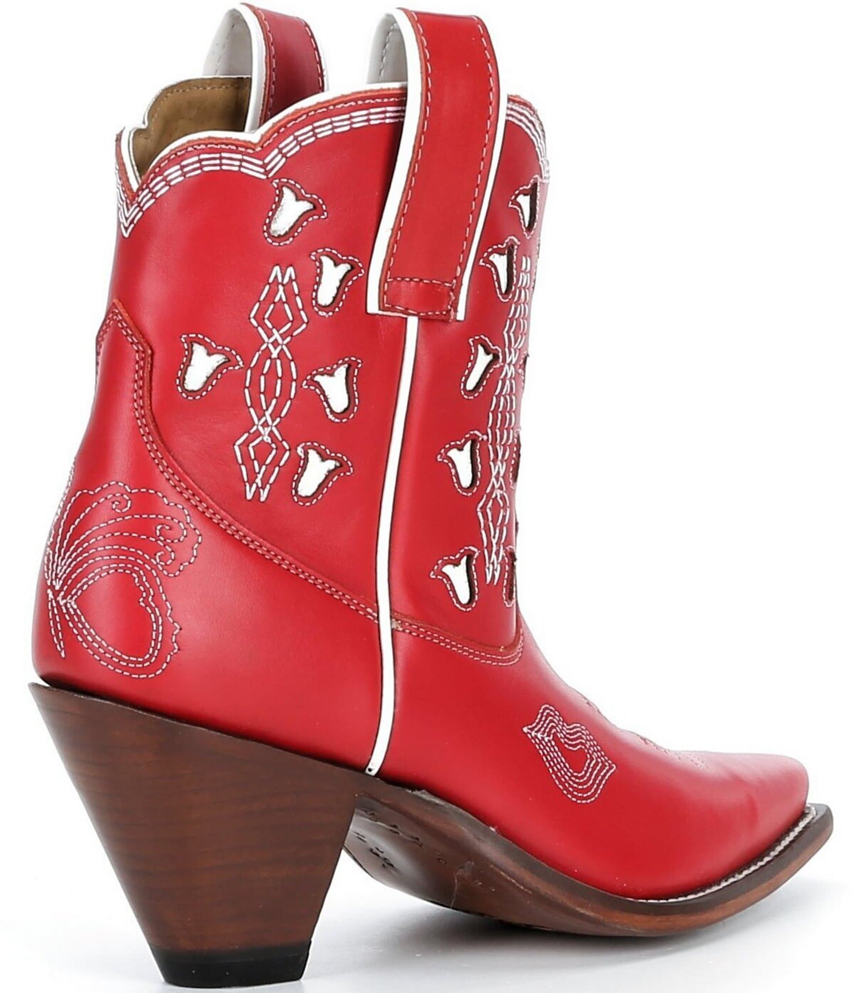 Besita Boots The Bright Boot Leather Western Booties