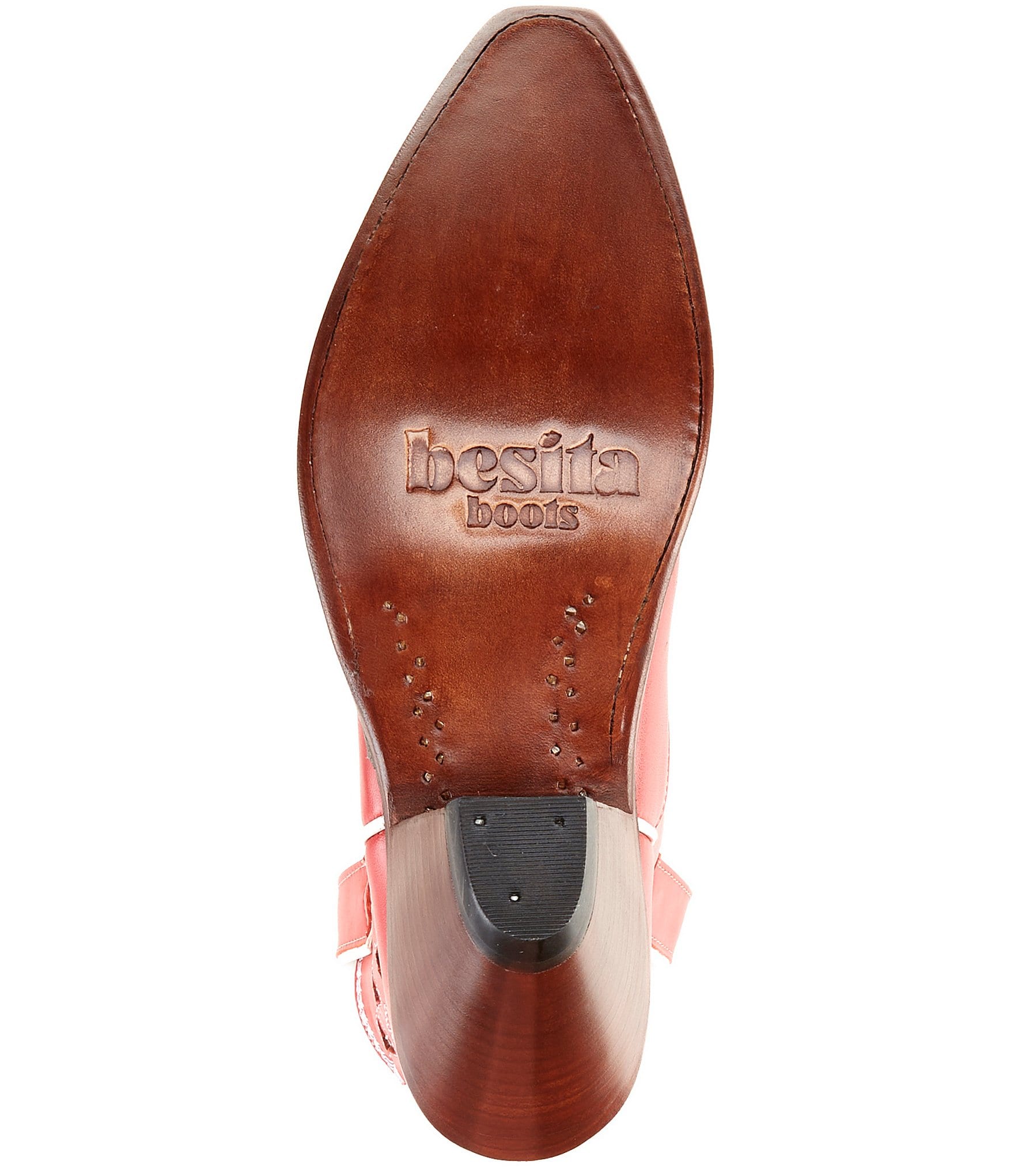 Besita Boots The Bright Boot Leather Western Booties