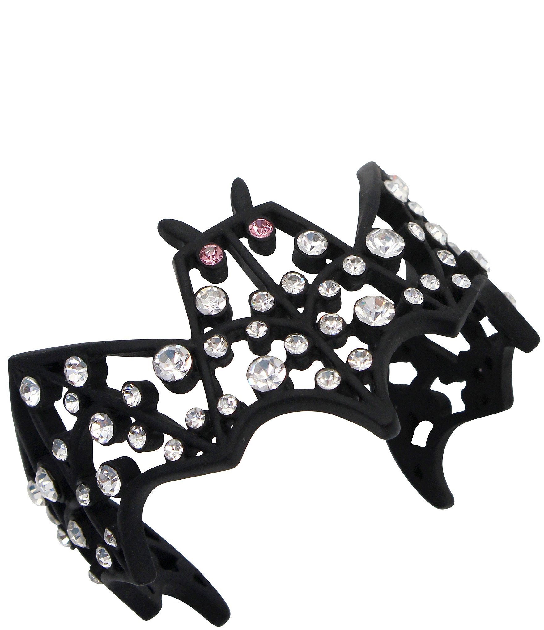 Betsey Johnson Bat Crystal Cuff Bracelet