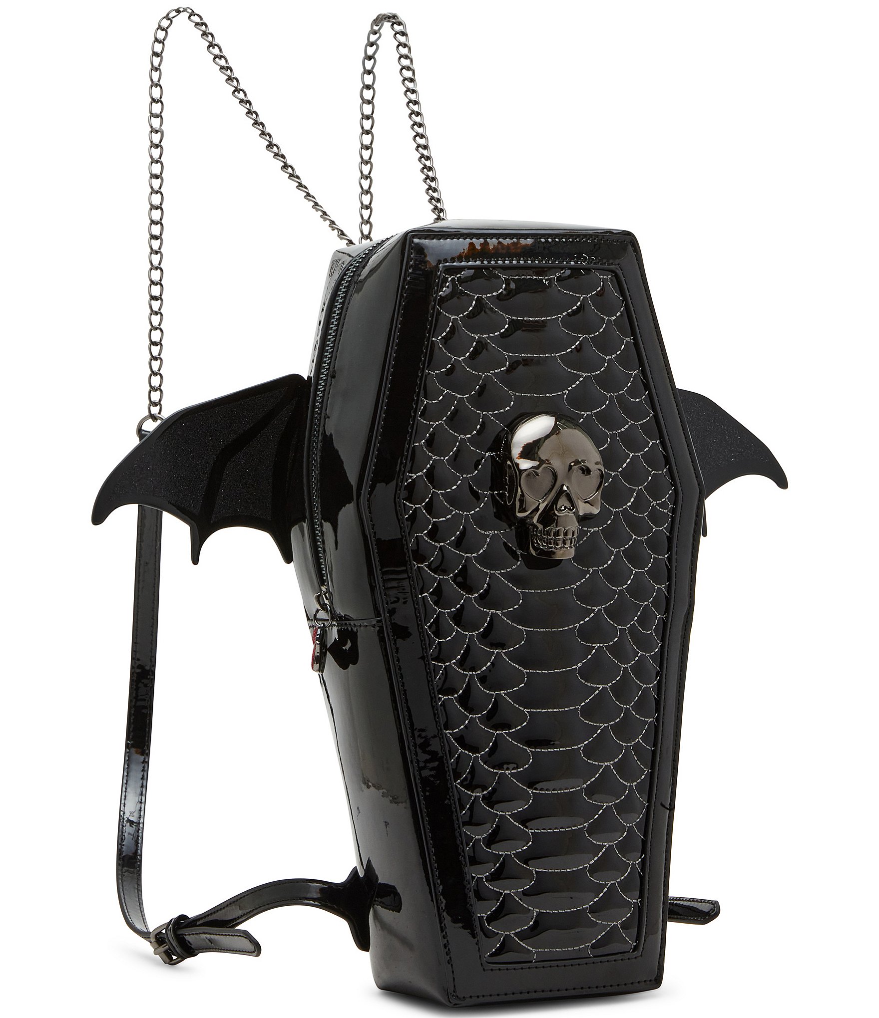 Betsey Johnson Bat To The Bone Skull Backpack