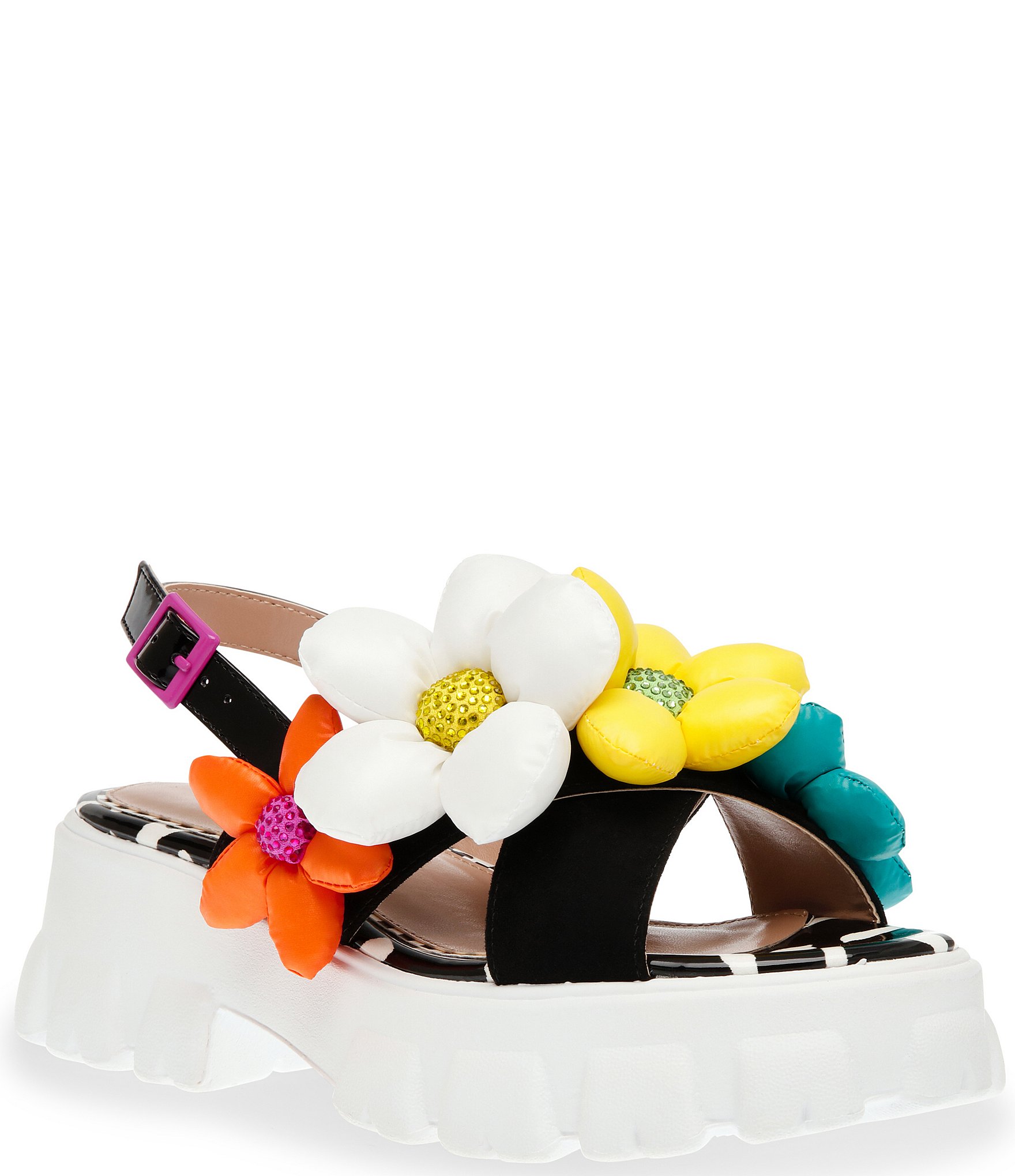 Betsey johnson fashion bloomer flat sandals