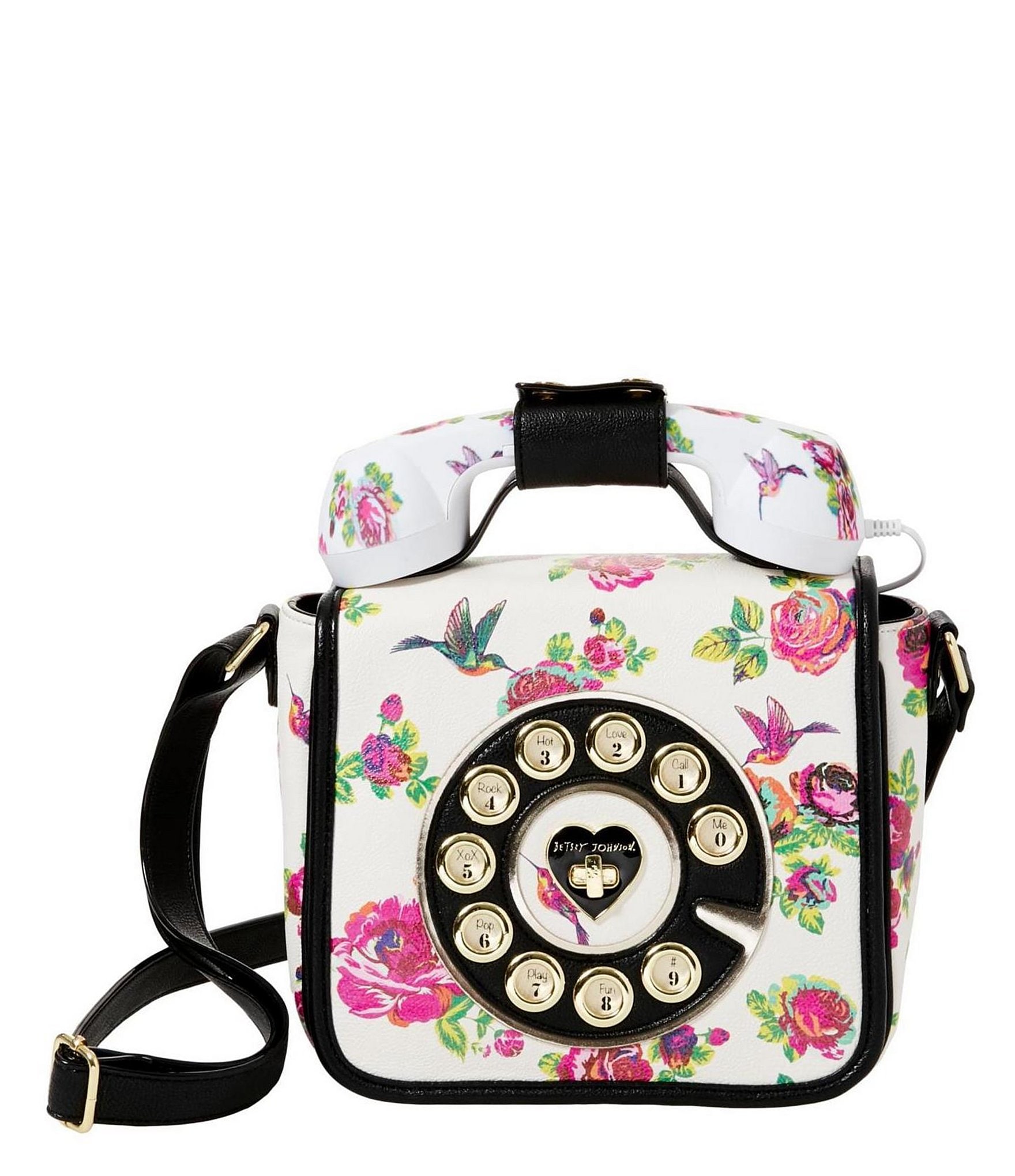 Betsey Johnson Betsey´s Hotline Floral Phone Cross-Body Bag | Dillards