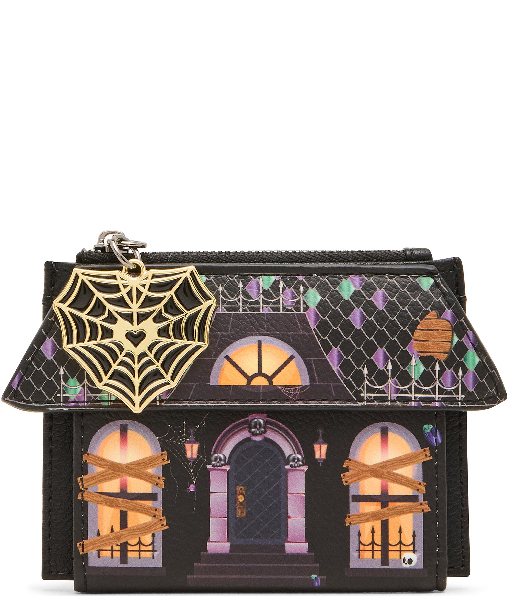 Betsey Johnson Boo & Breakfast Haunted House Wallet