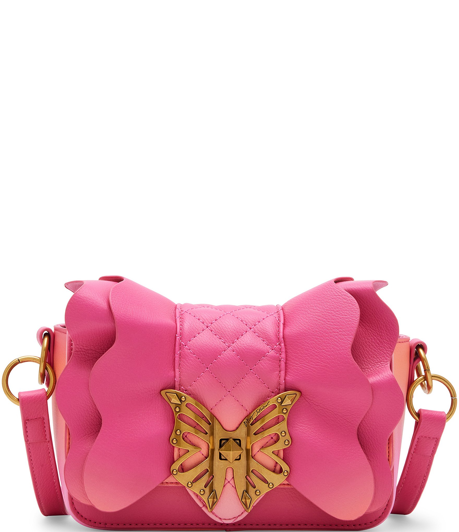 Luv Betsey by Betsey Johnson pink & white hearts | Betsey johnson, Betsey  johnson bags, Betsey