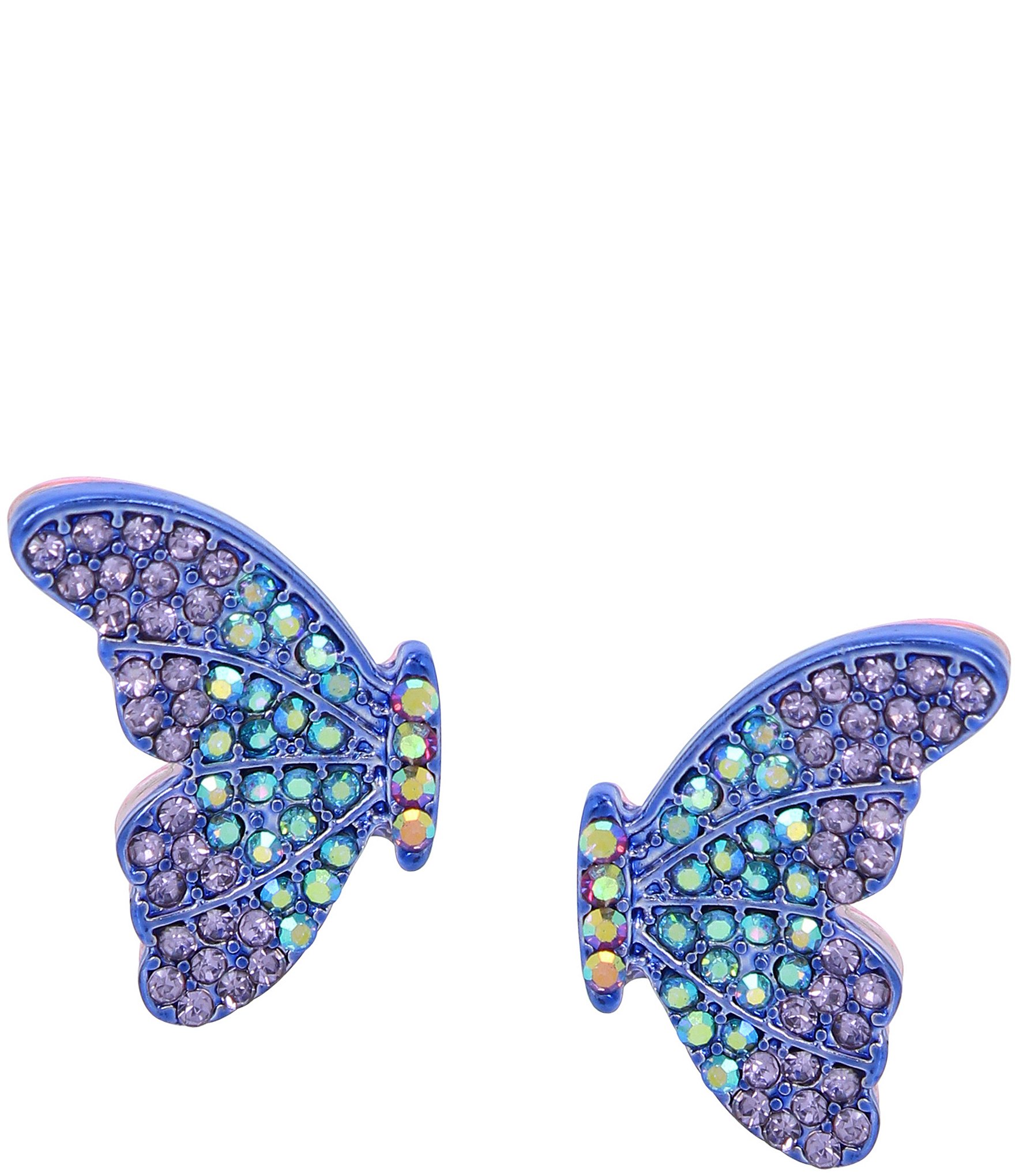 Betsey johnson deals butterfly earrings