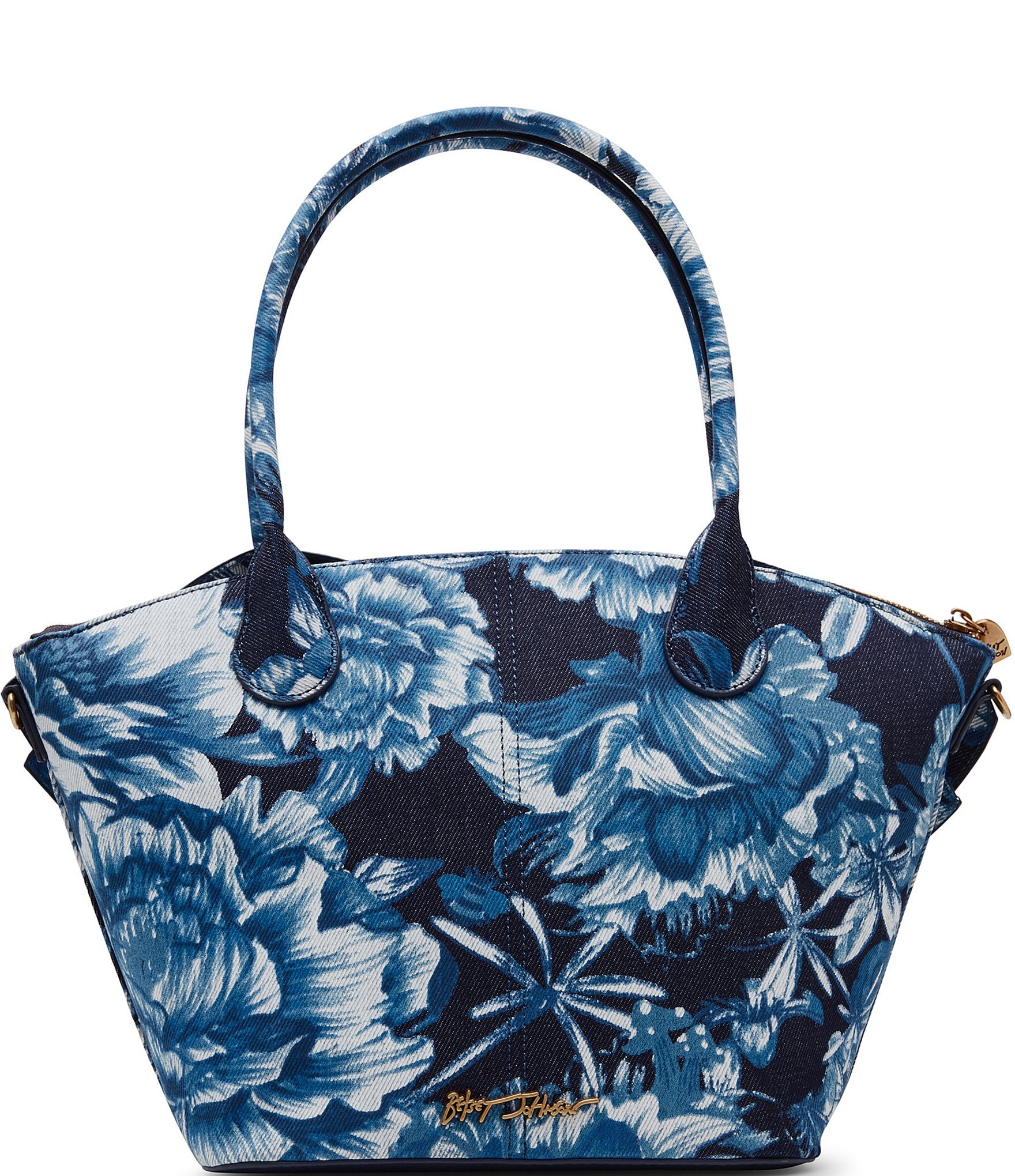 Betsey Johnson Denim Bow Nanza Tote Bag