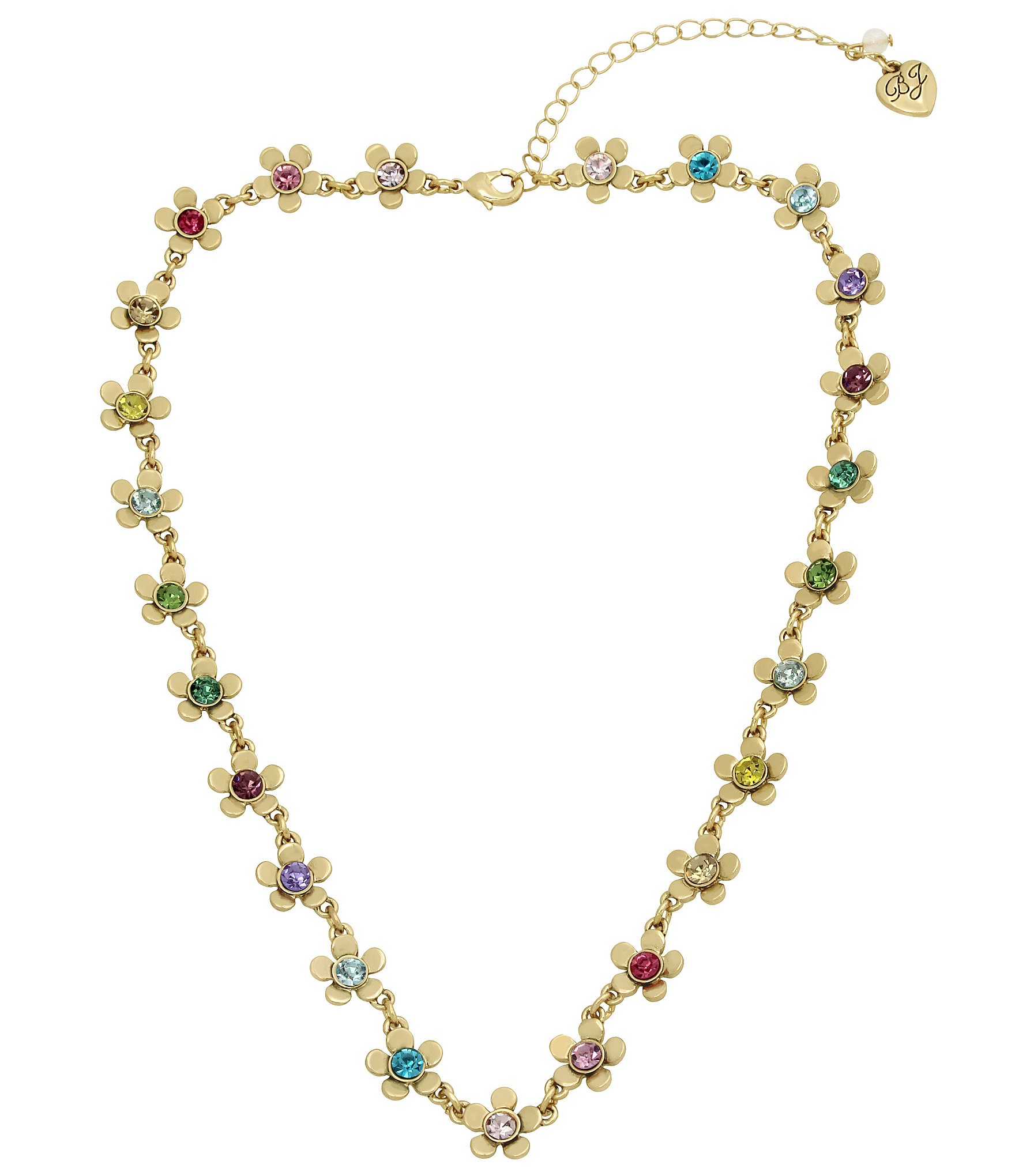Betsey Johnson Flower Collar Necklace | Dillard's