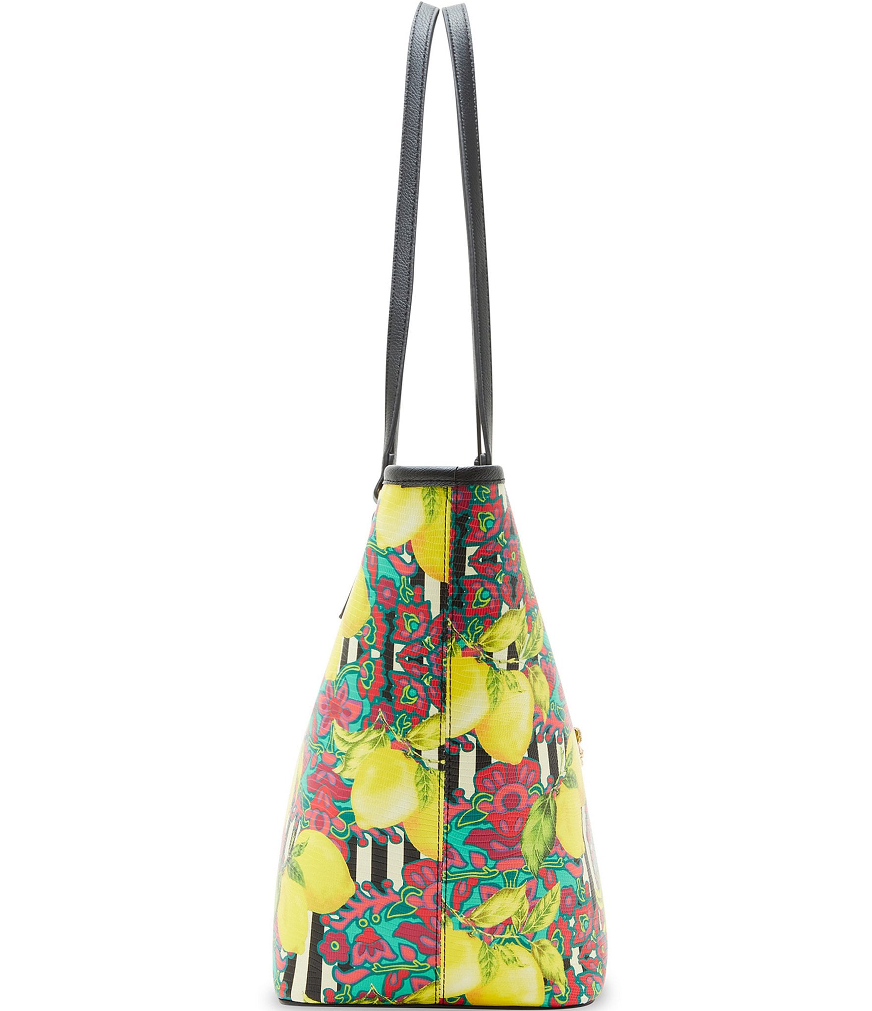 Betsey Johnson Fresh N Fruity Print With Necklace Tote Bag