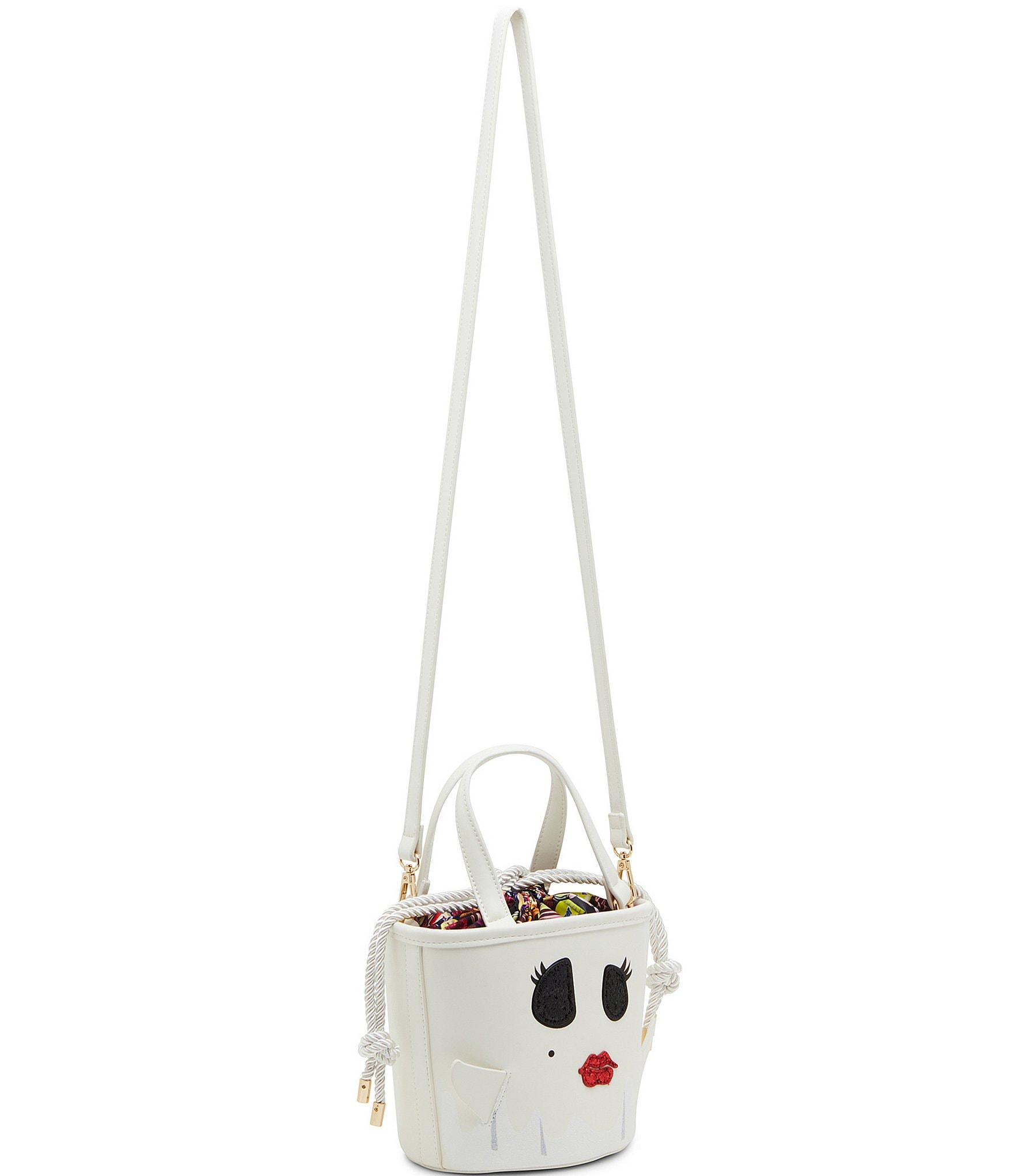 Betsey Johnson Gimmie Candy Ghost Bucket Bag