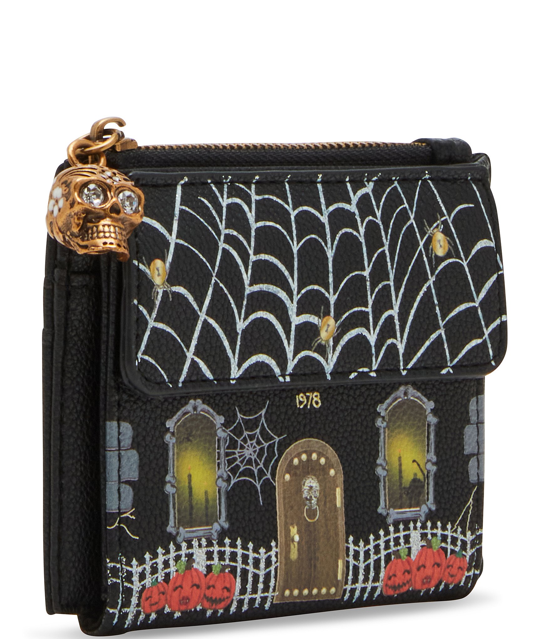 Betsey Johnson Haunted House Bifold Wallet