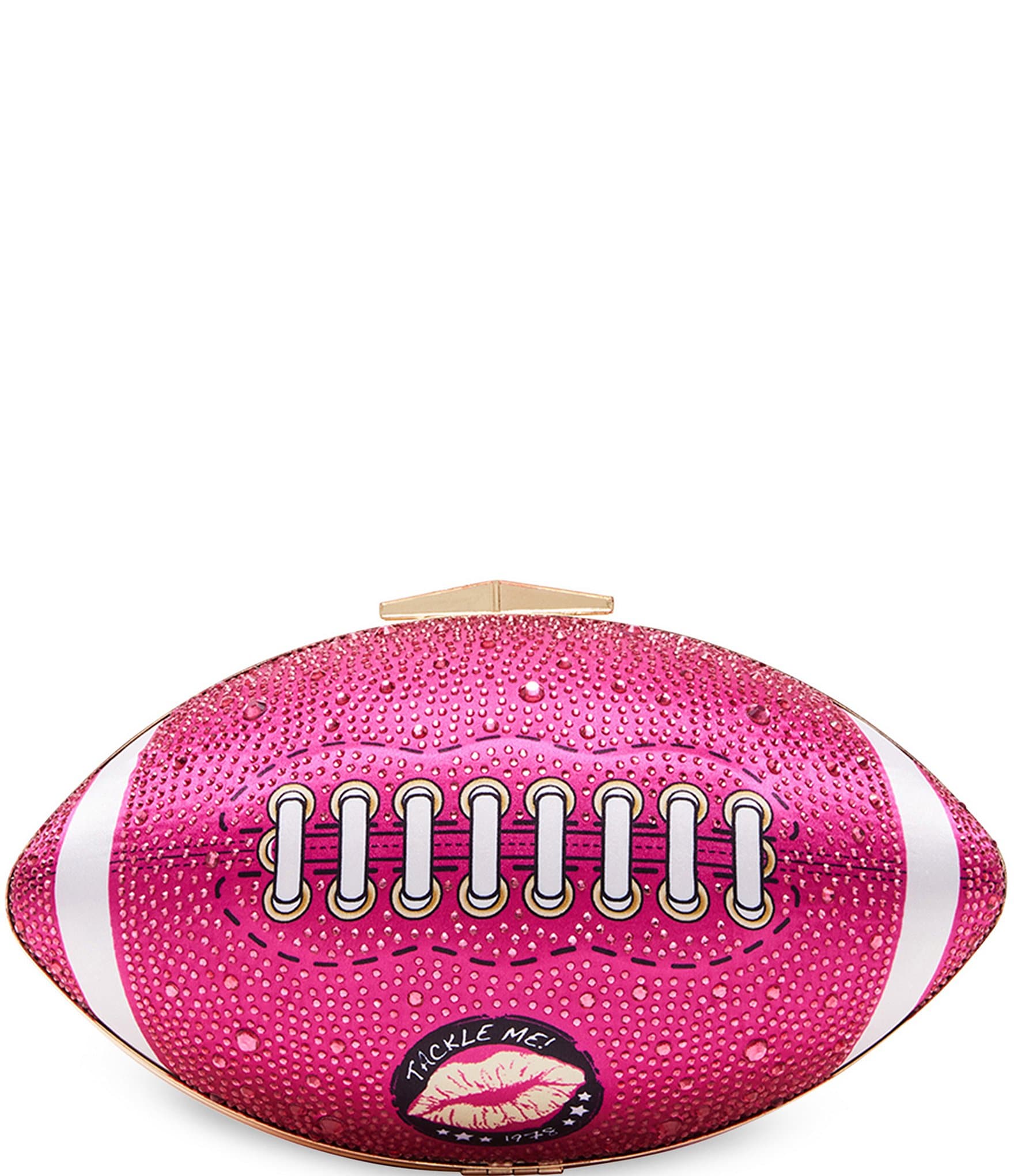 Is this crystal-encrusted football the Super Bowl 2019 of bags?
