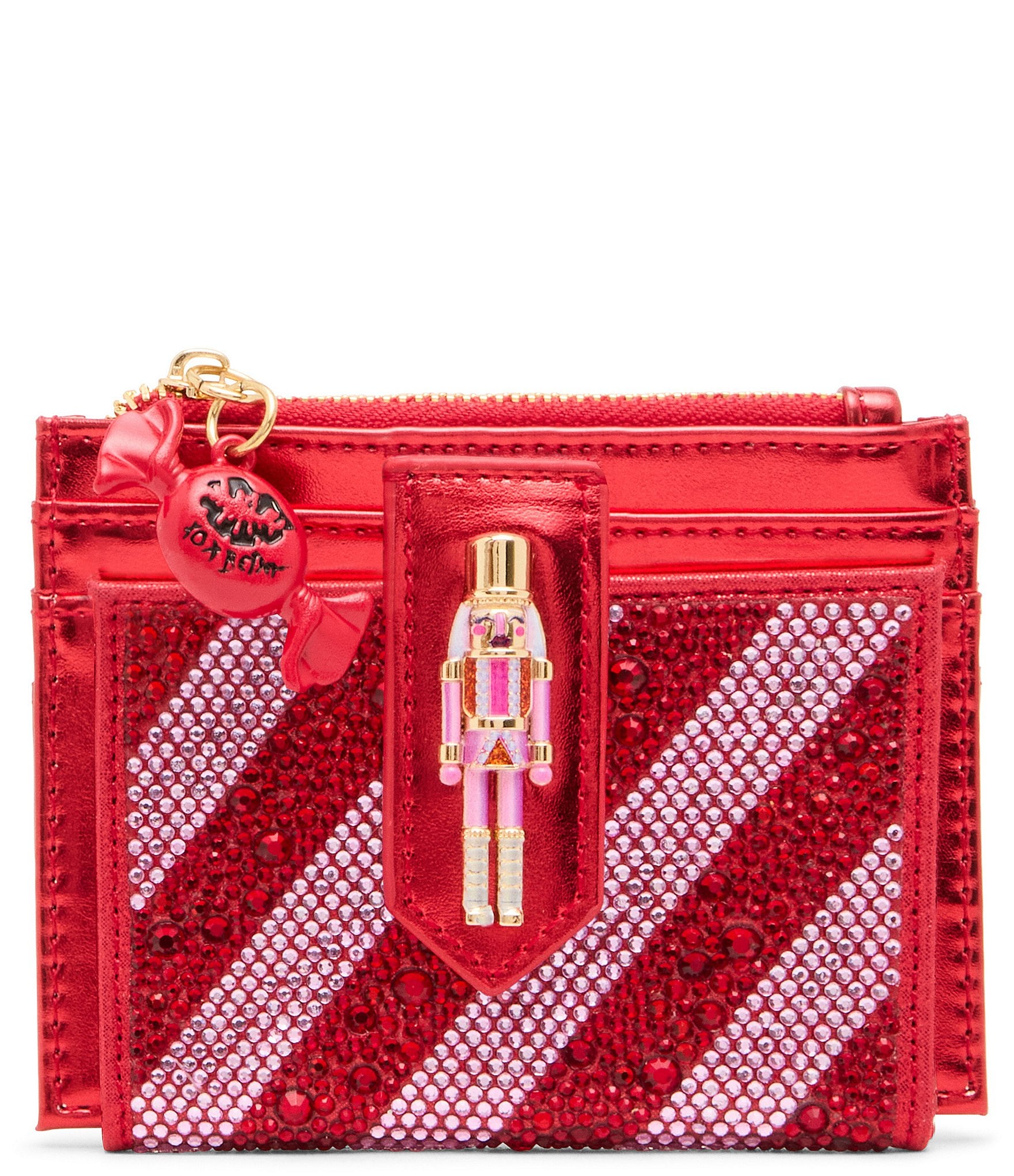 Betsey Johnson Nutcracker Rhinestone Wallet