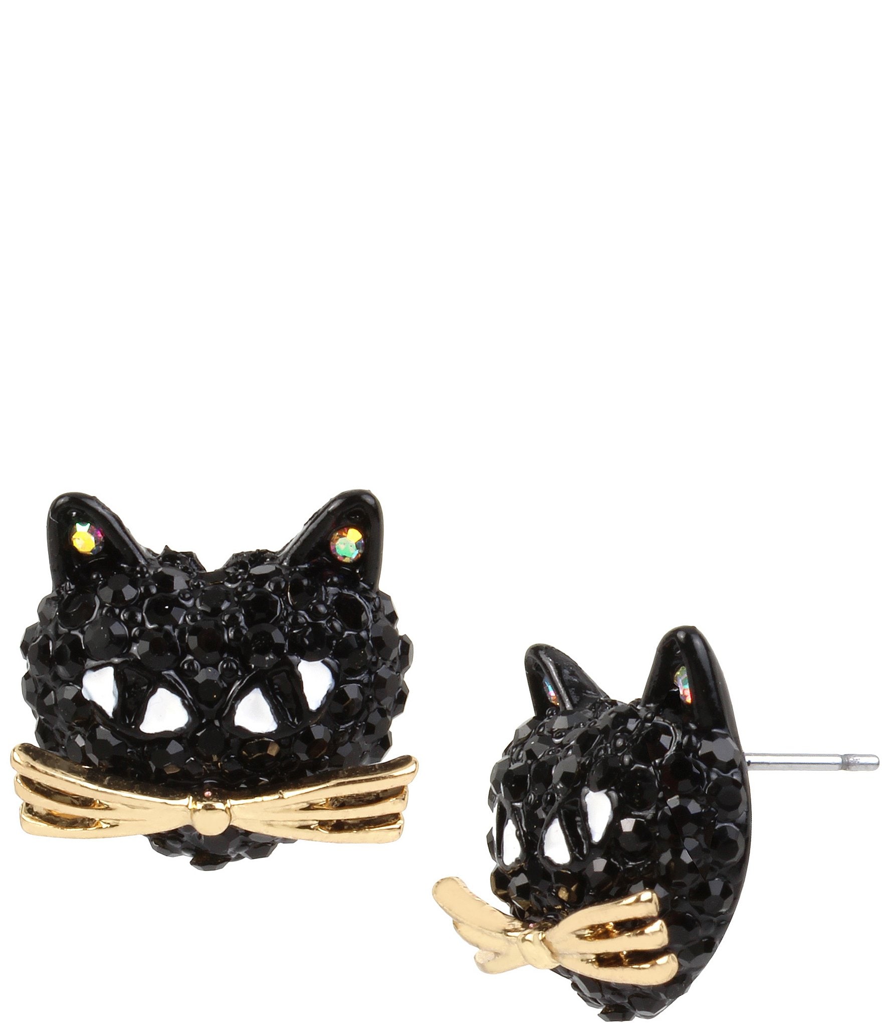Fun Black Cat Earrings  Only Cat Shirts