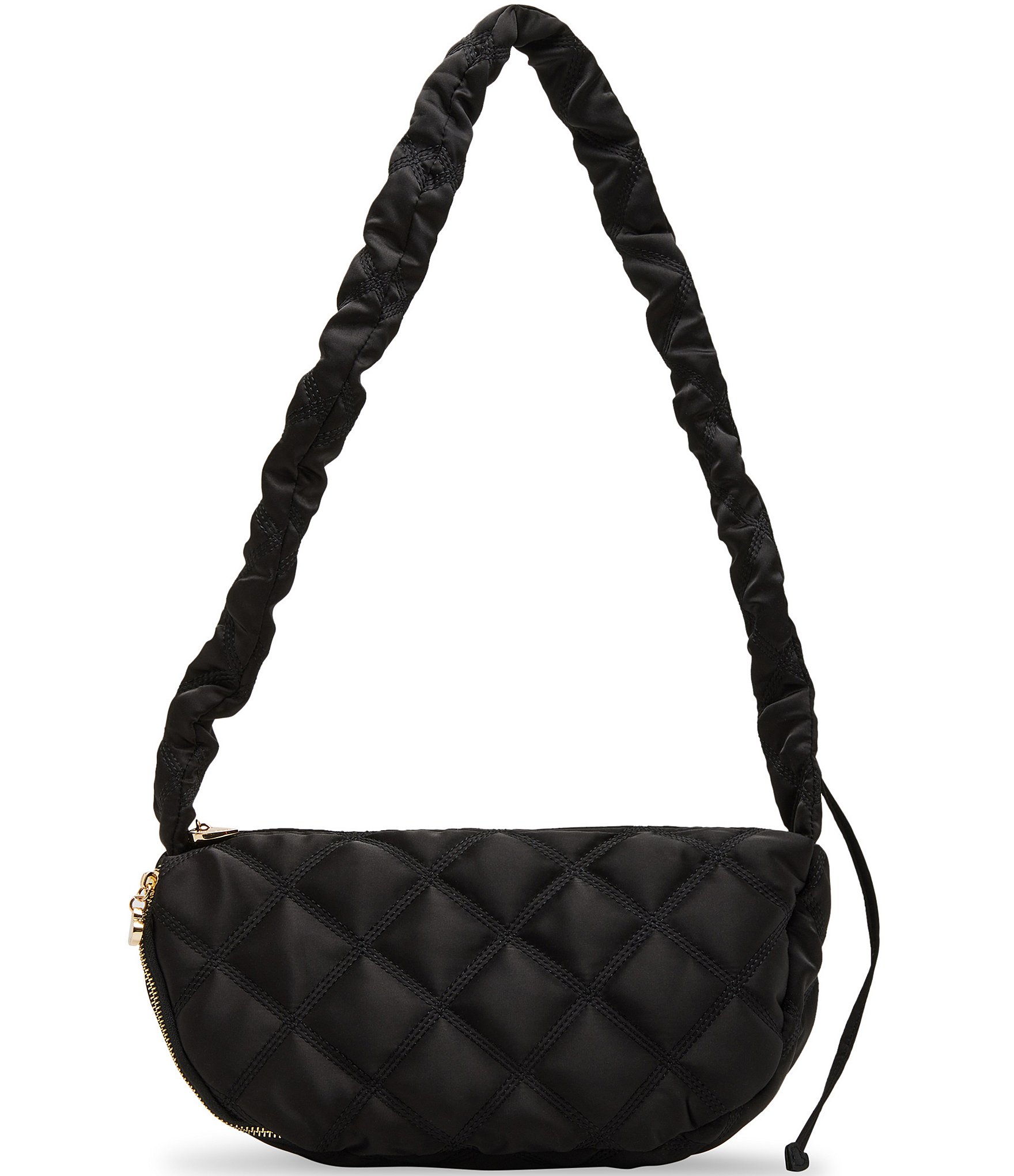 Betsey Johnson Quilted Nylon Sling Shoulder Bag