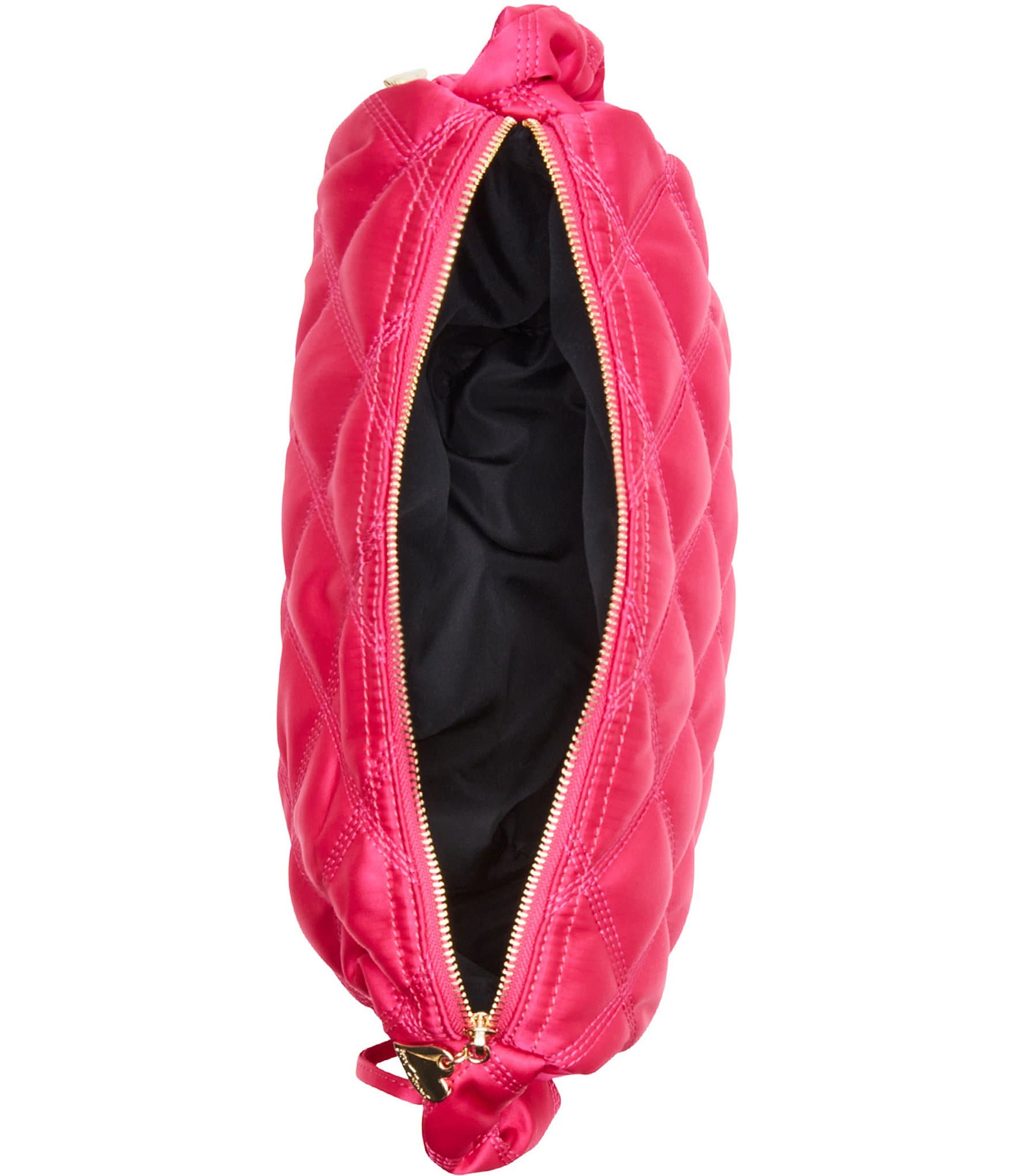 Betsey Johnson Quilted Nylon Sling Shoulder Bag