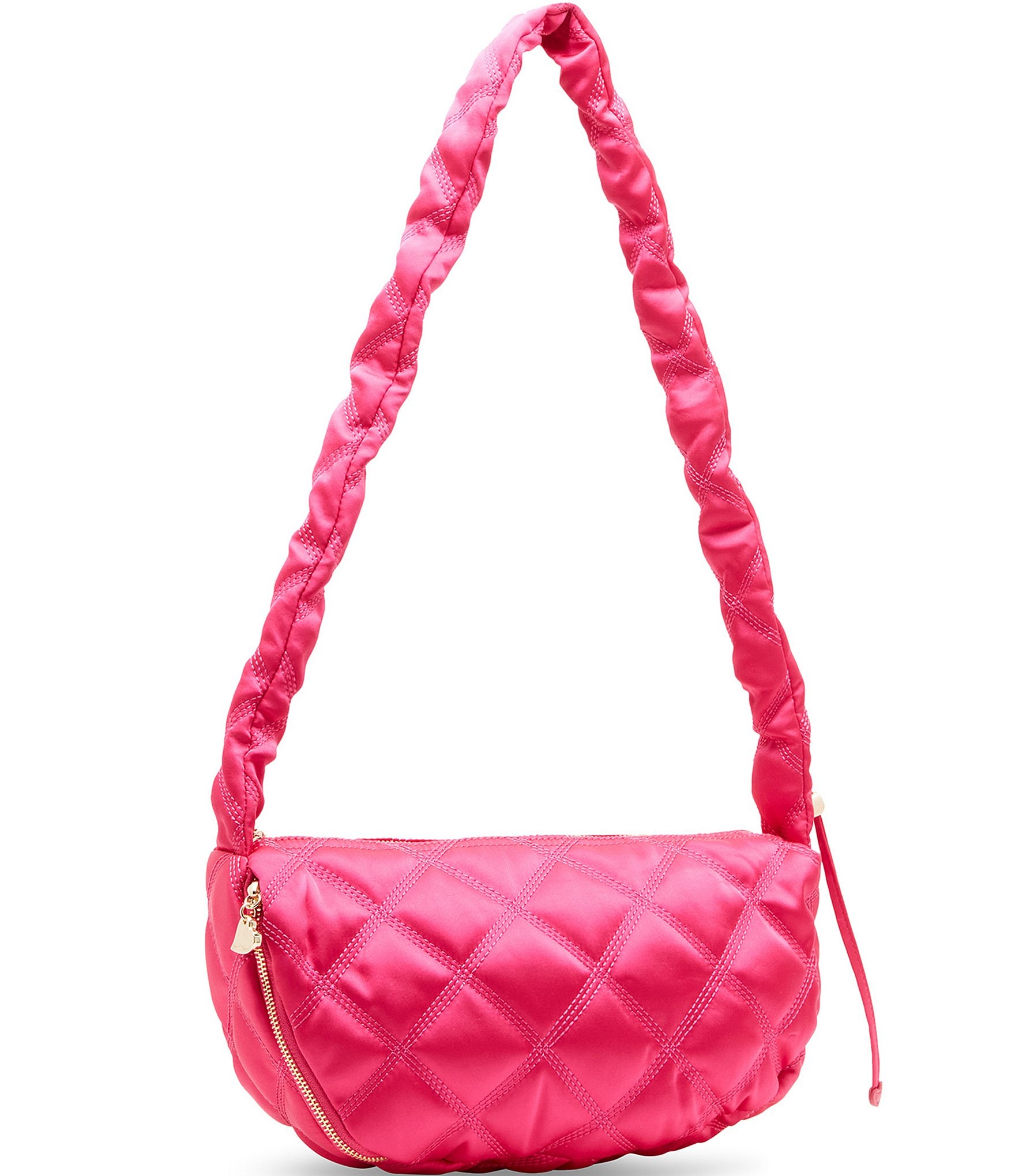 Betsey Johnson Quilted Nylon Sling Shoulder Bag