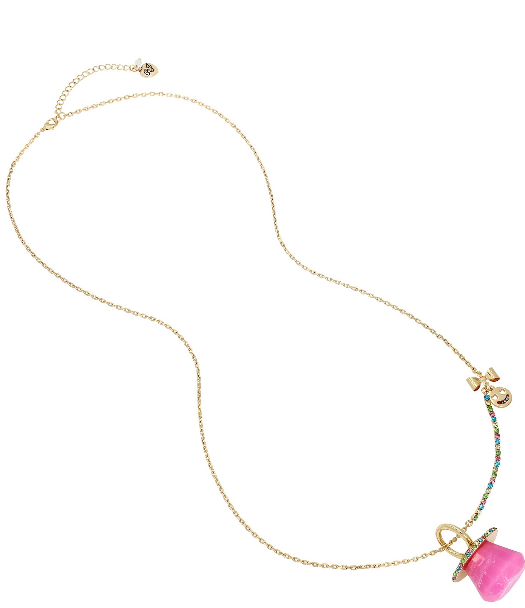 Betsey Johnson Ring Candy Short Pendant Necklace | Dillard's
