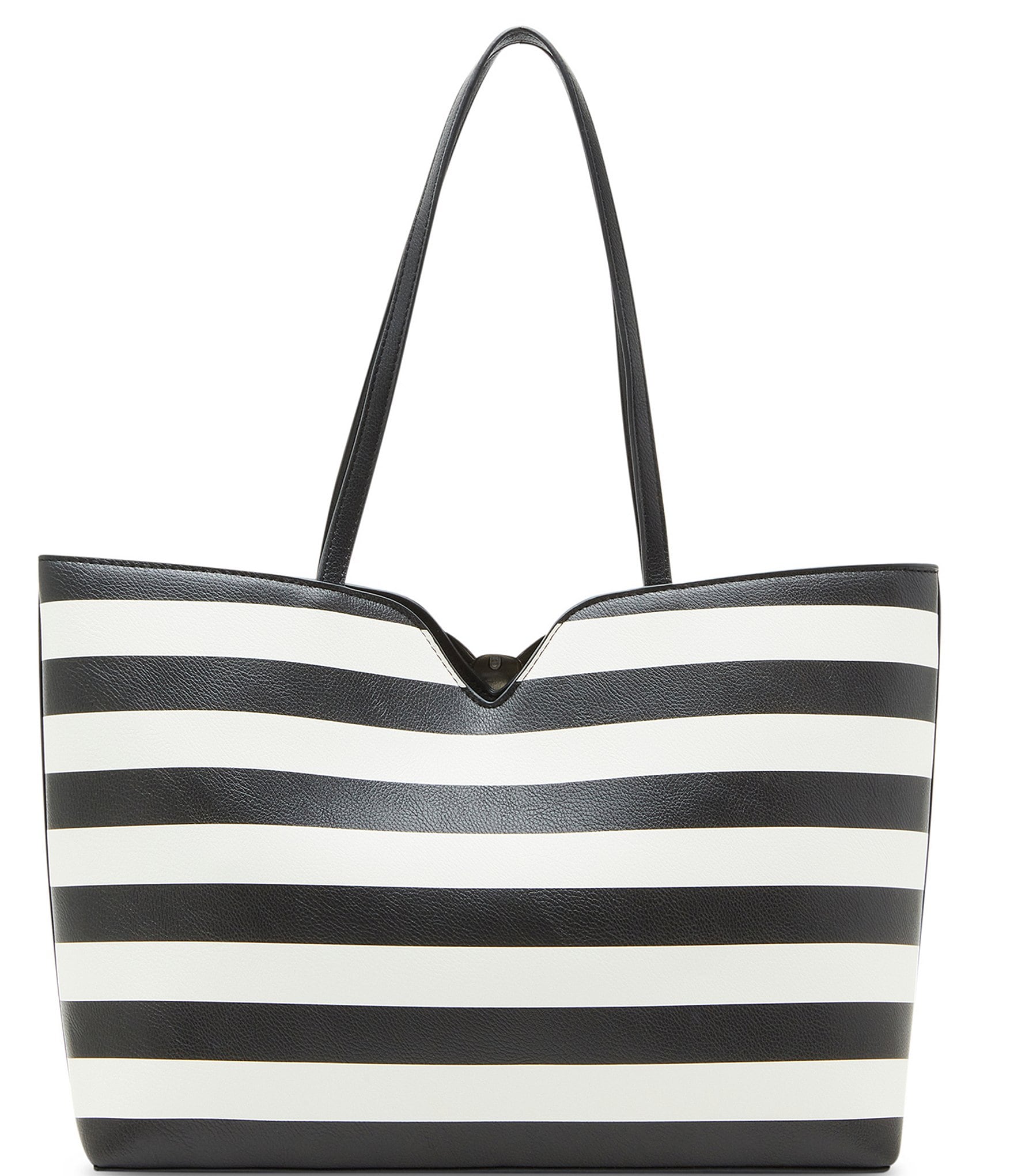 Betsey Johnson Striped Bow Tote Bag