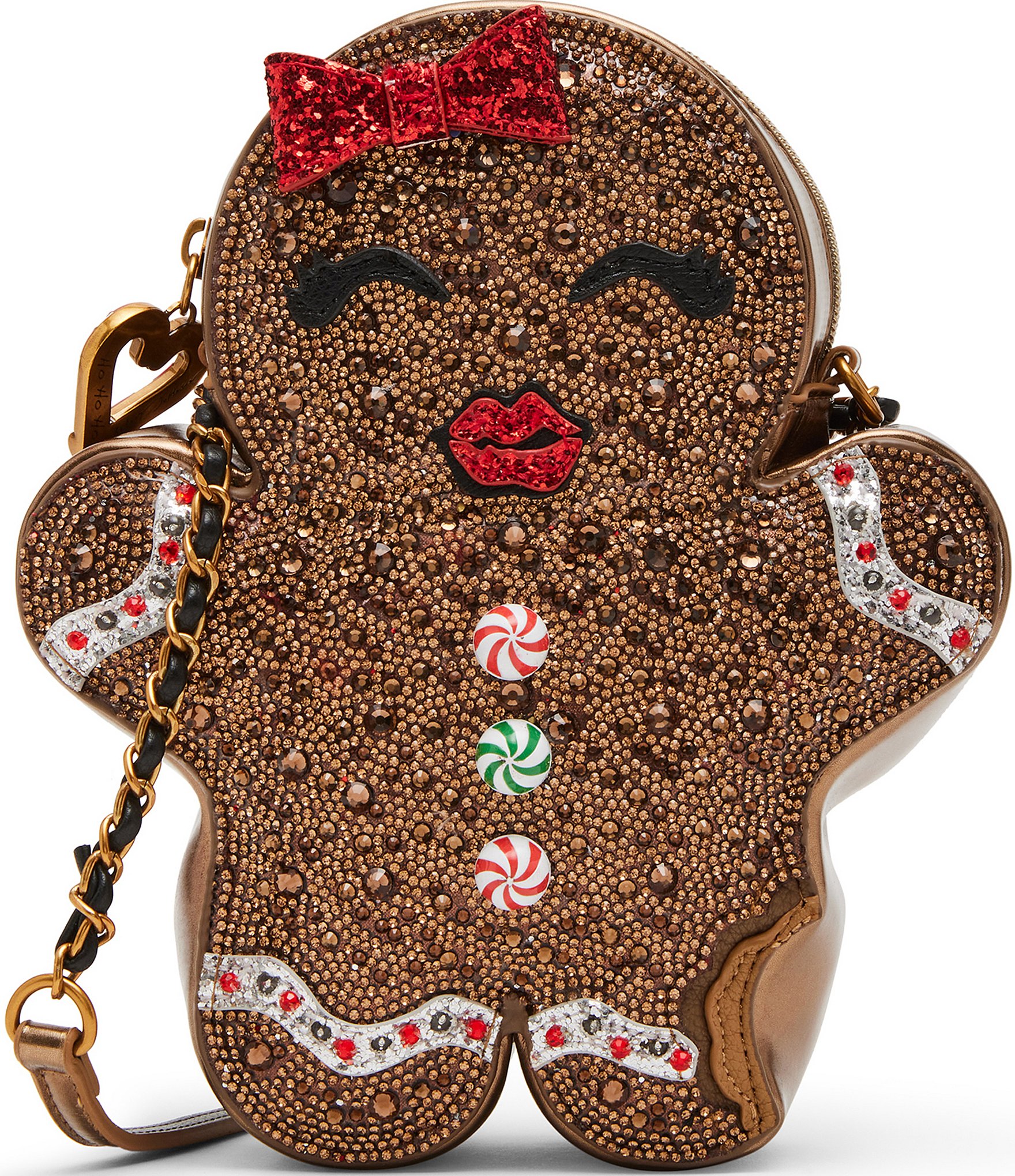 Deals Betsey Johnson Gingerbread Crossbody Bag