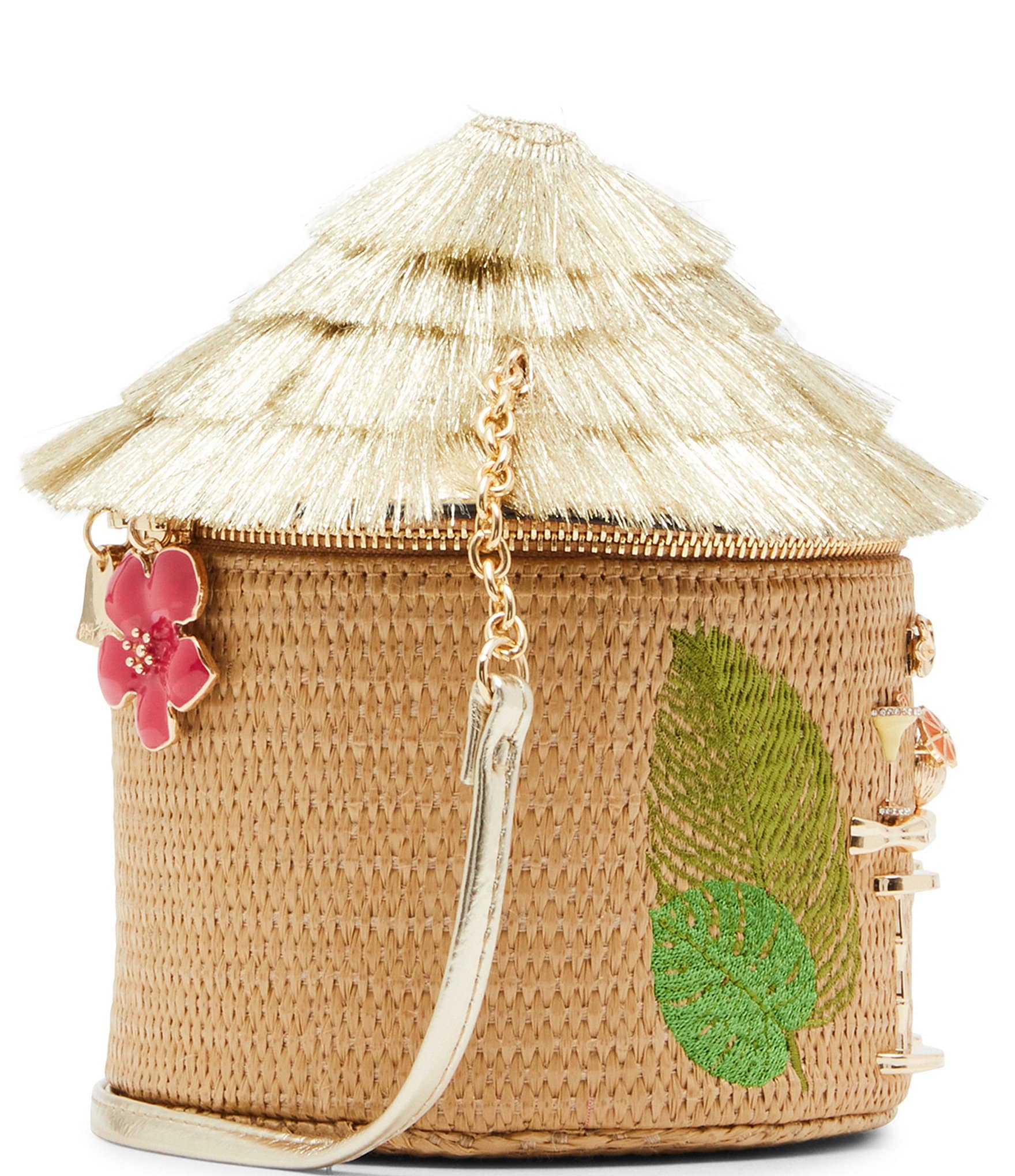 Betsey Johnson Tiki Bar Embellished Crossbody Bag