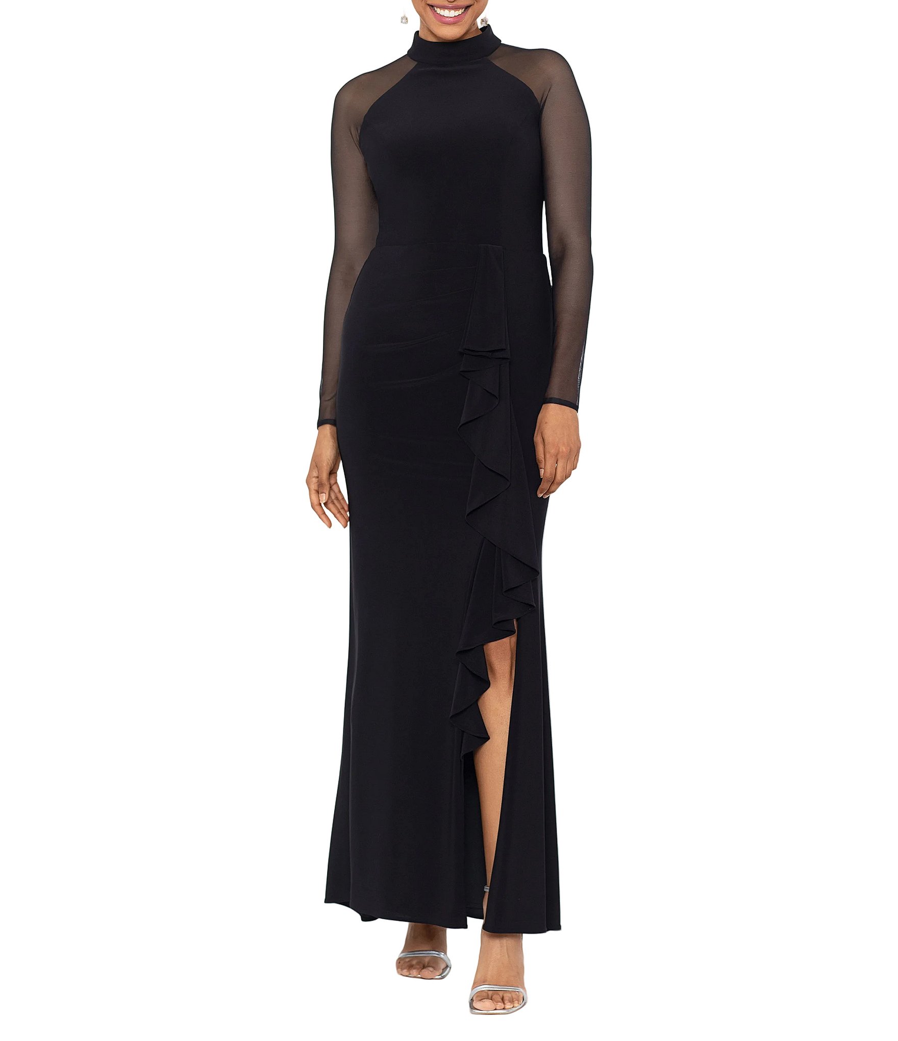 black bodycon dresses for women Feeling Good Turtleneck Maxi Dress main image 0
