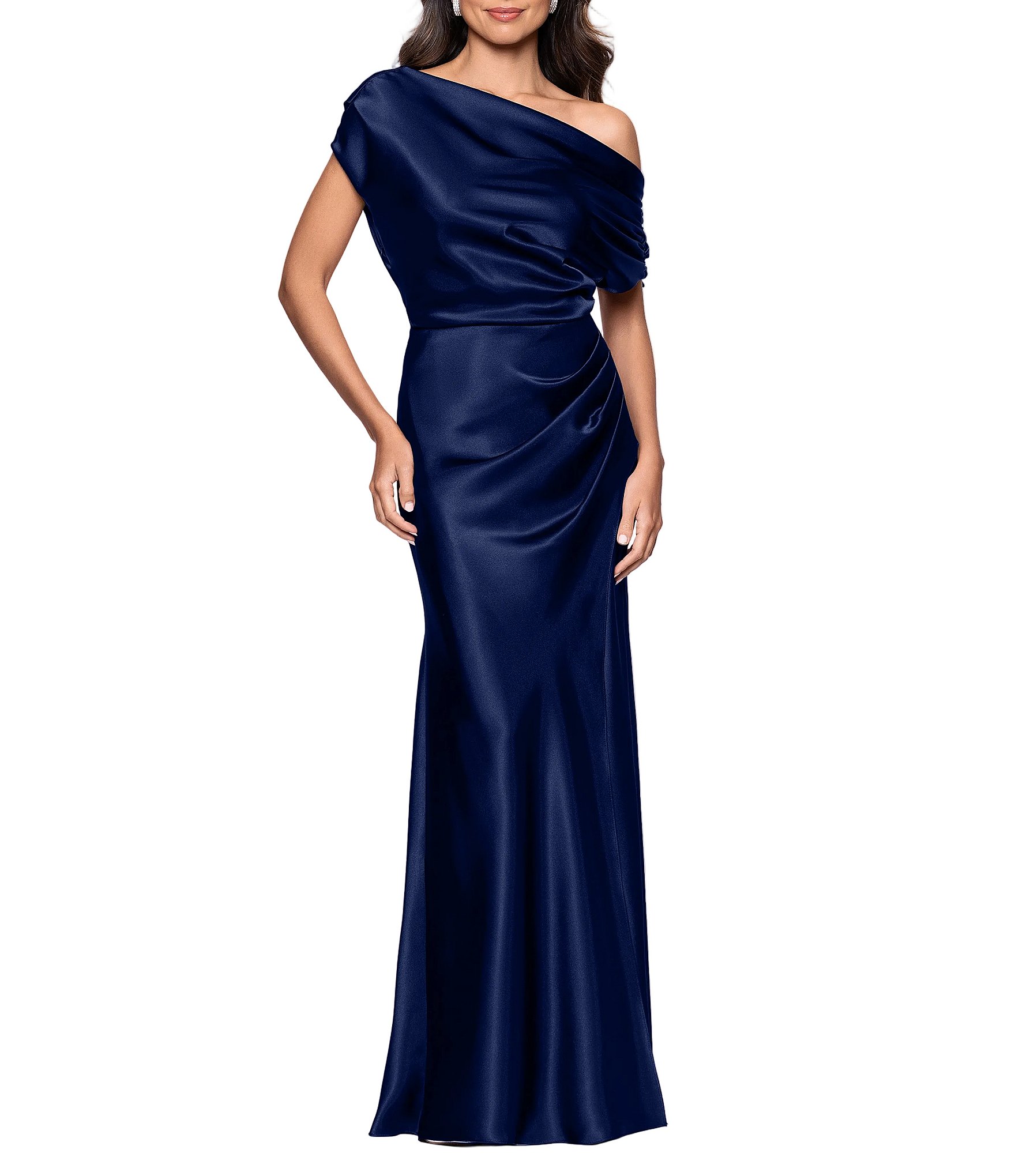 bridesmaid dresses petite Formal & Wedding Party Swim Collection:Mariner Blooms Approx 64 'Sadira' Black Backless Silhouette Color:Black white