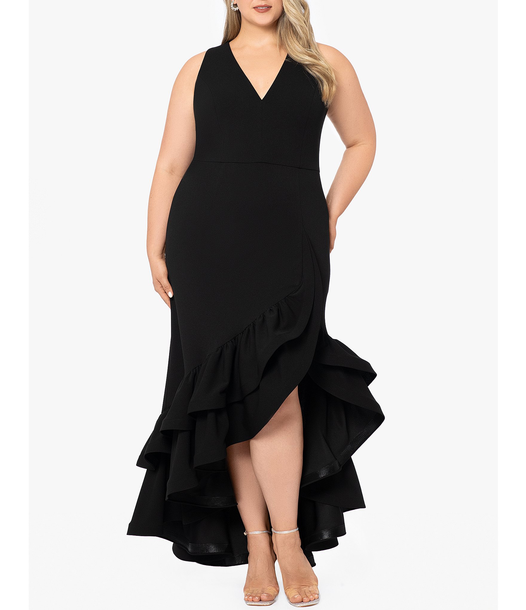 Dillards black dresses plus size best sale