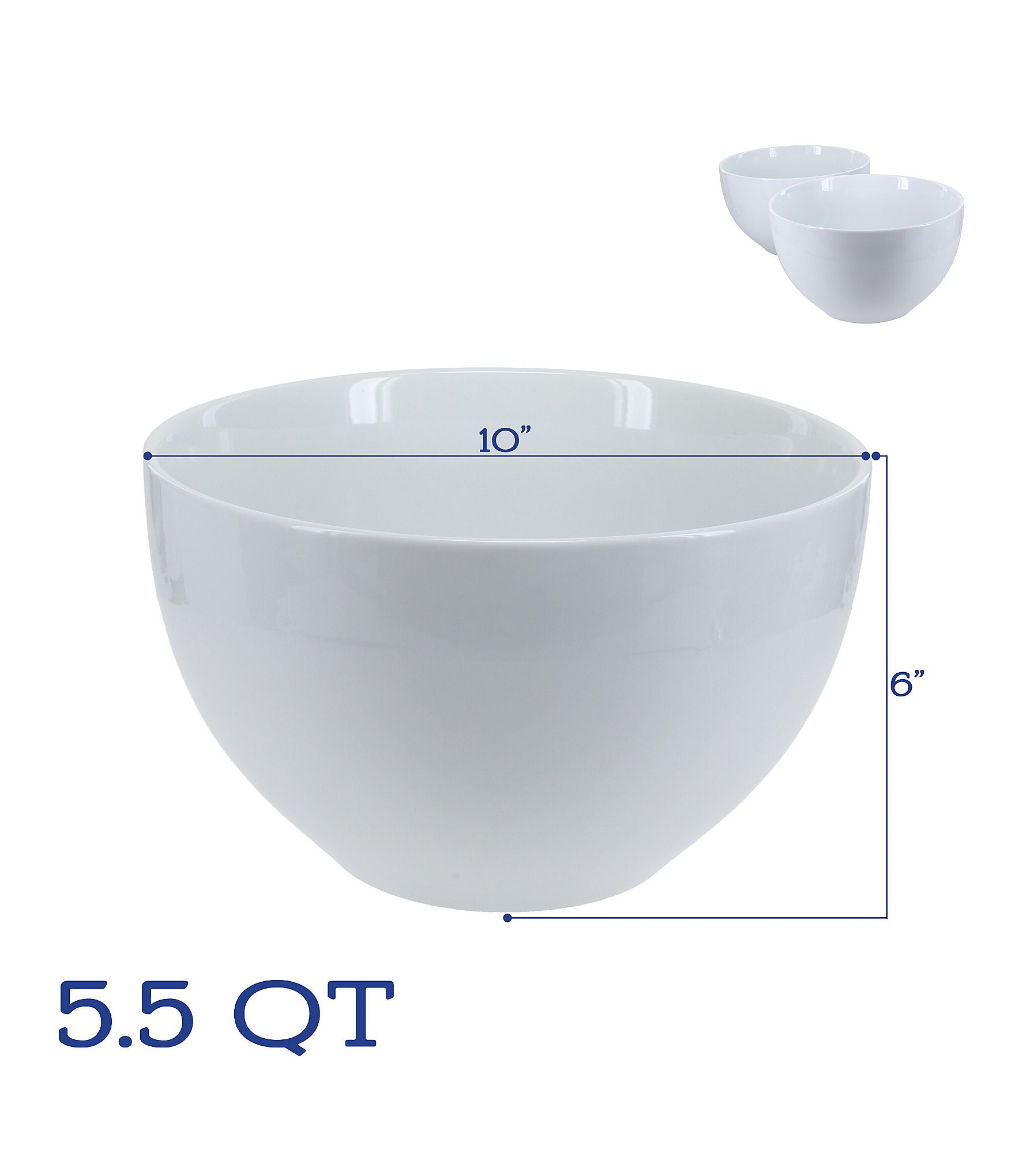 BIA Cordon Bleu Classic Collection Conical Bowl, Set of 2
