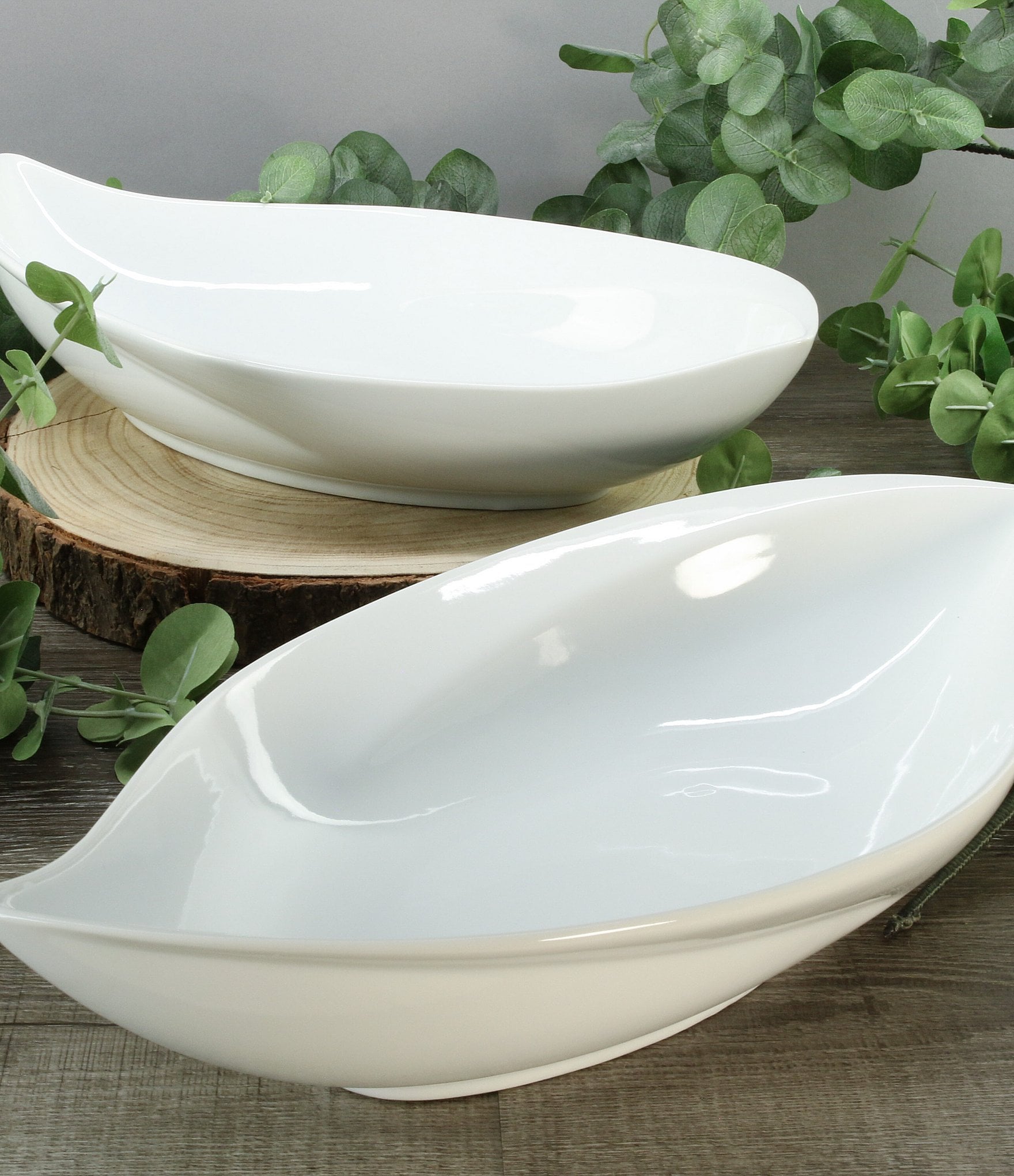 BIA Cordon Bleu Classic Collection Leaf Serving Bowl, Set of 2