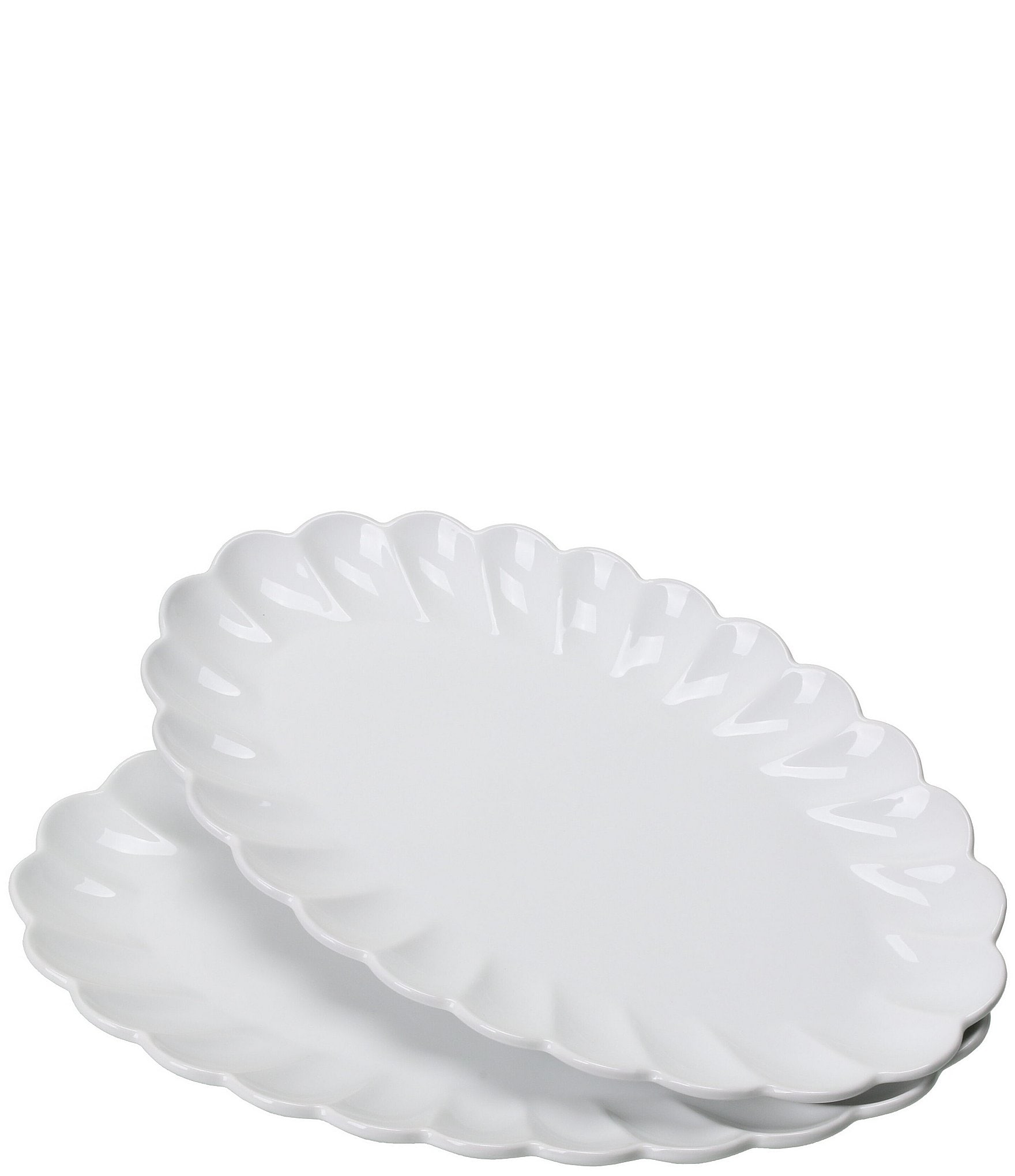 Bia Cordon Bleu Petal Collection Oval Serving Platter, Set of 2
