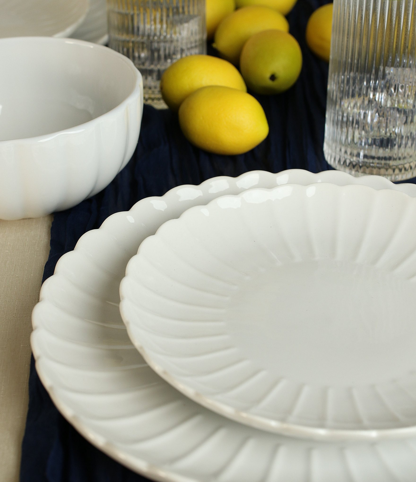 Bia Cordon Bleu Petal Collection Salad Plate, Set of 8