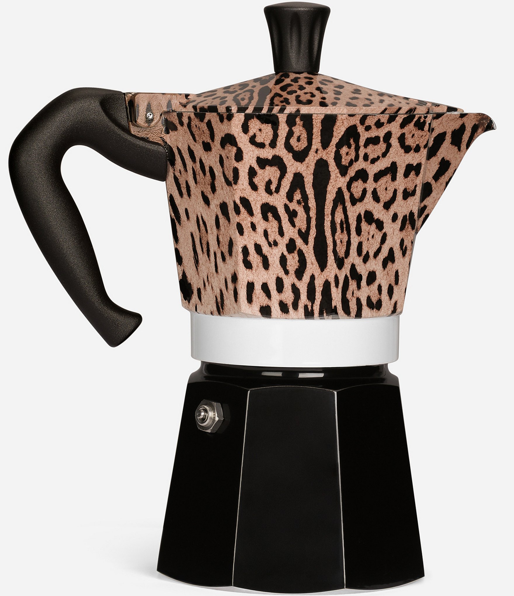 Bialetti x Dolce & Gabbana Leopardo Moka Express Coffee Maker, 6 Cup