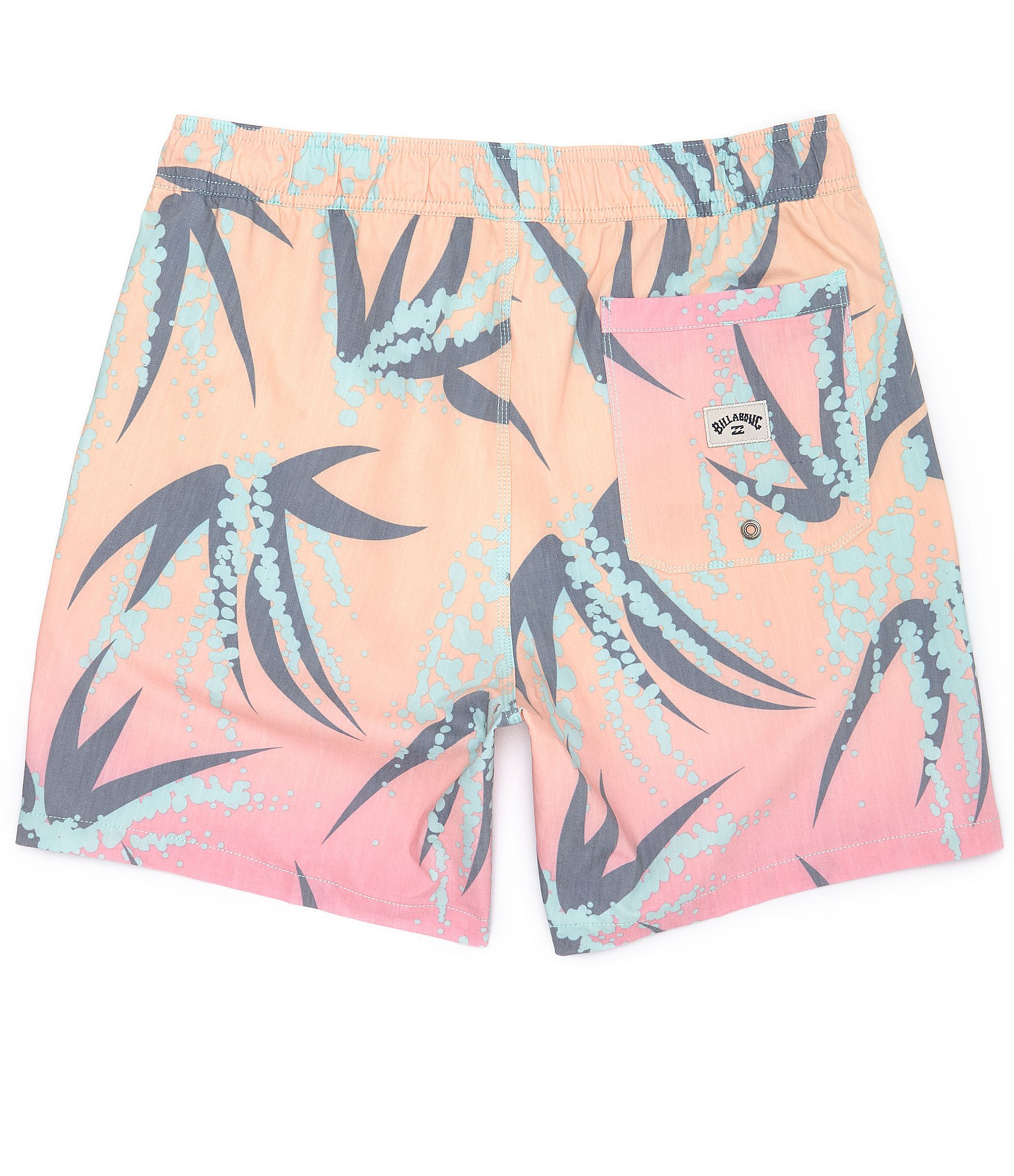 Billabong 17#double; Outseam Sundays Layback Tropical Printed Board Shorts