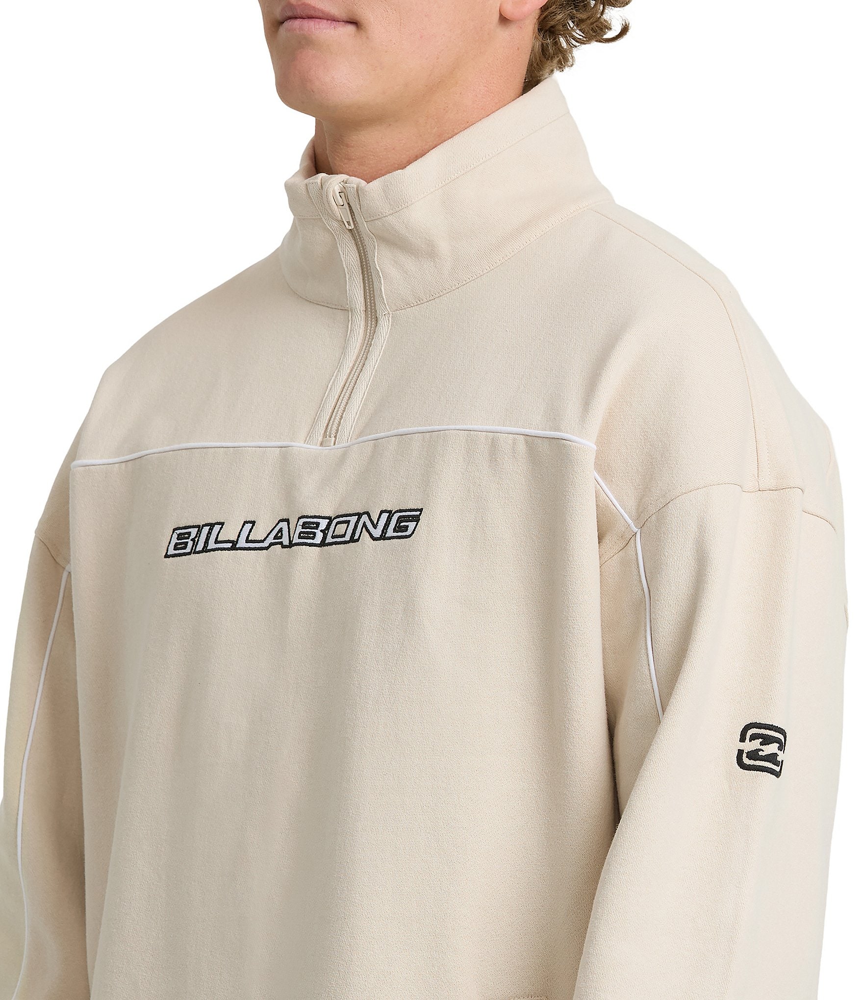 Billabong Bad Dog Mock-Neck Fleece Pullover