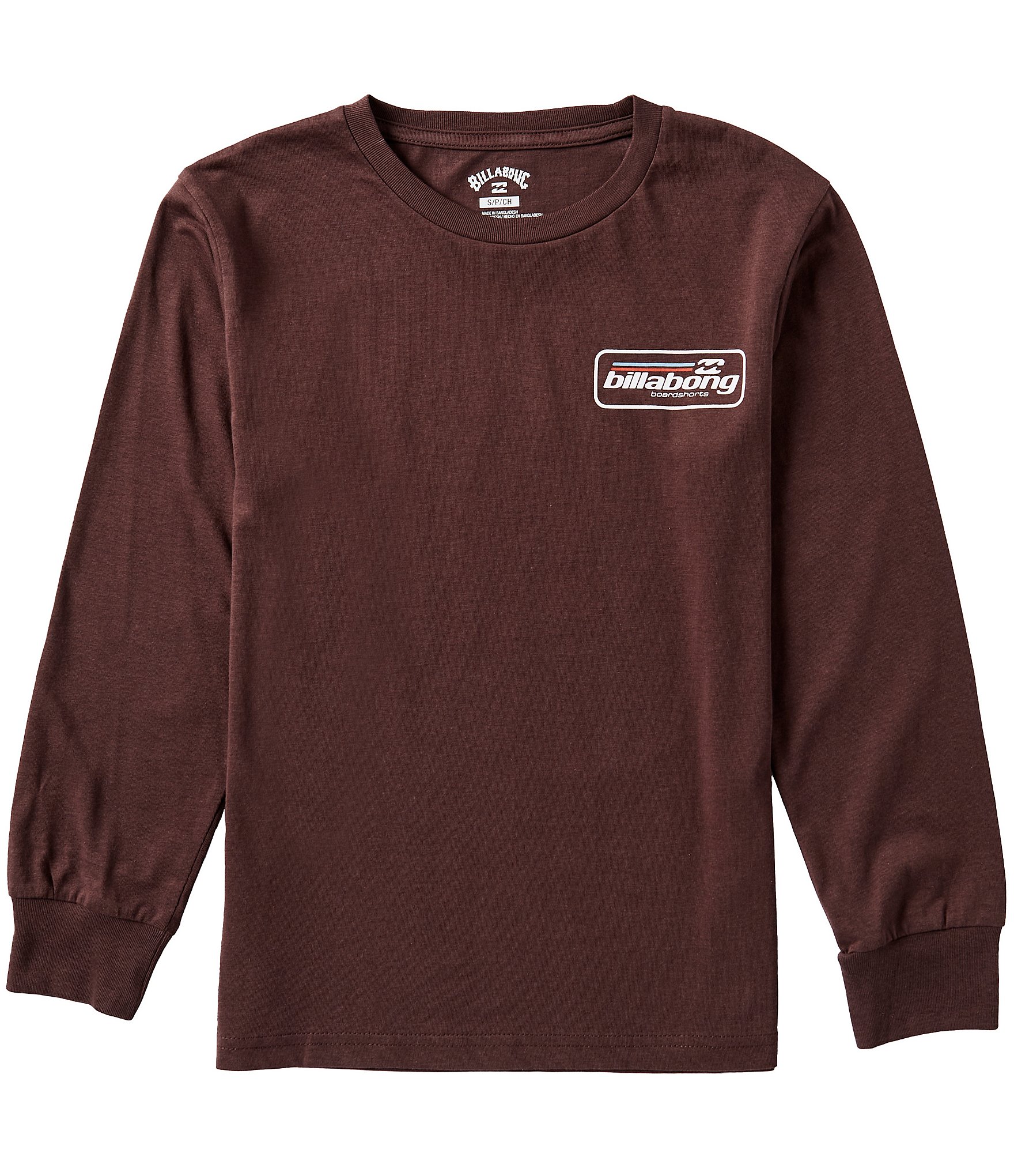 Billabong Big Boys 8-20 Long Sleeve Walled Graphic T-Shirt