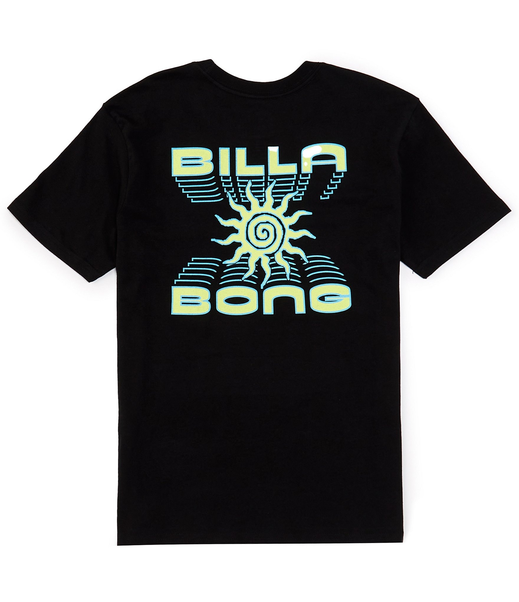 Billabong Big Boys 8-20 Short Sleeve Fractal Sun T-Shirt