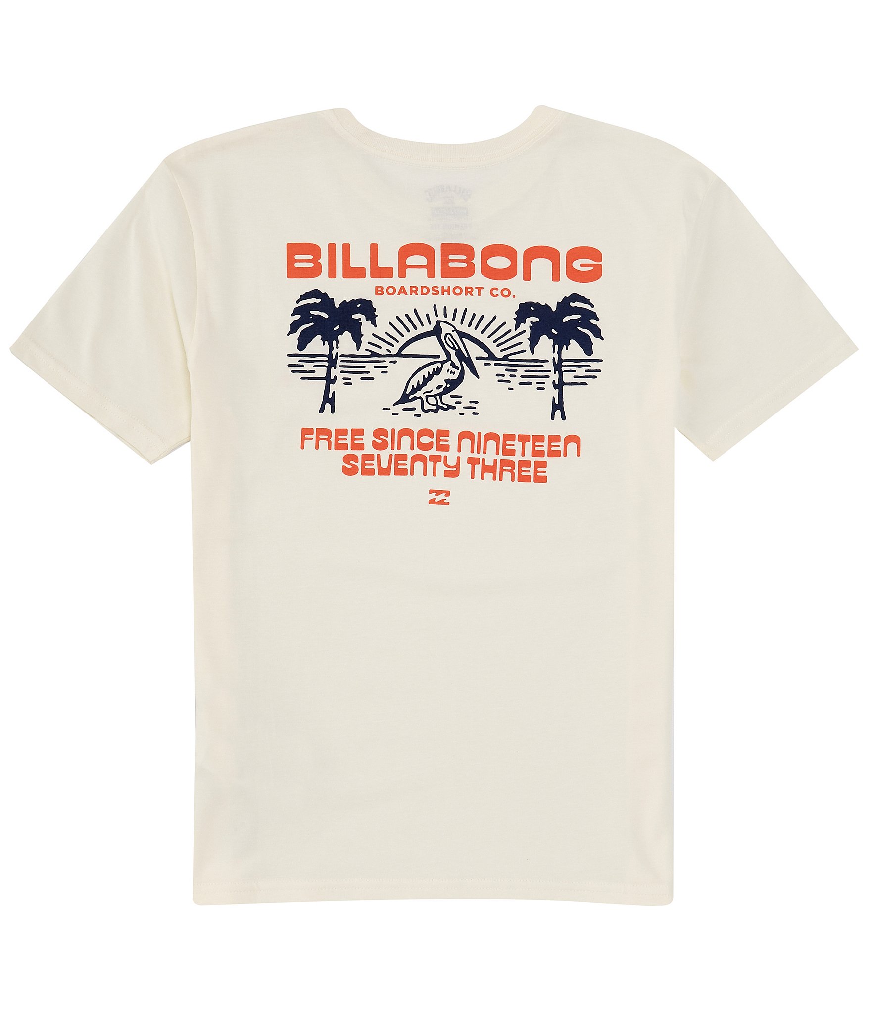 Billabong Big Boys 8-20 Short Sleeve Lounge Graphic T-Shirt