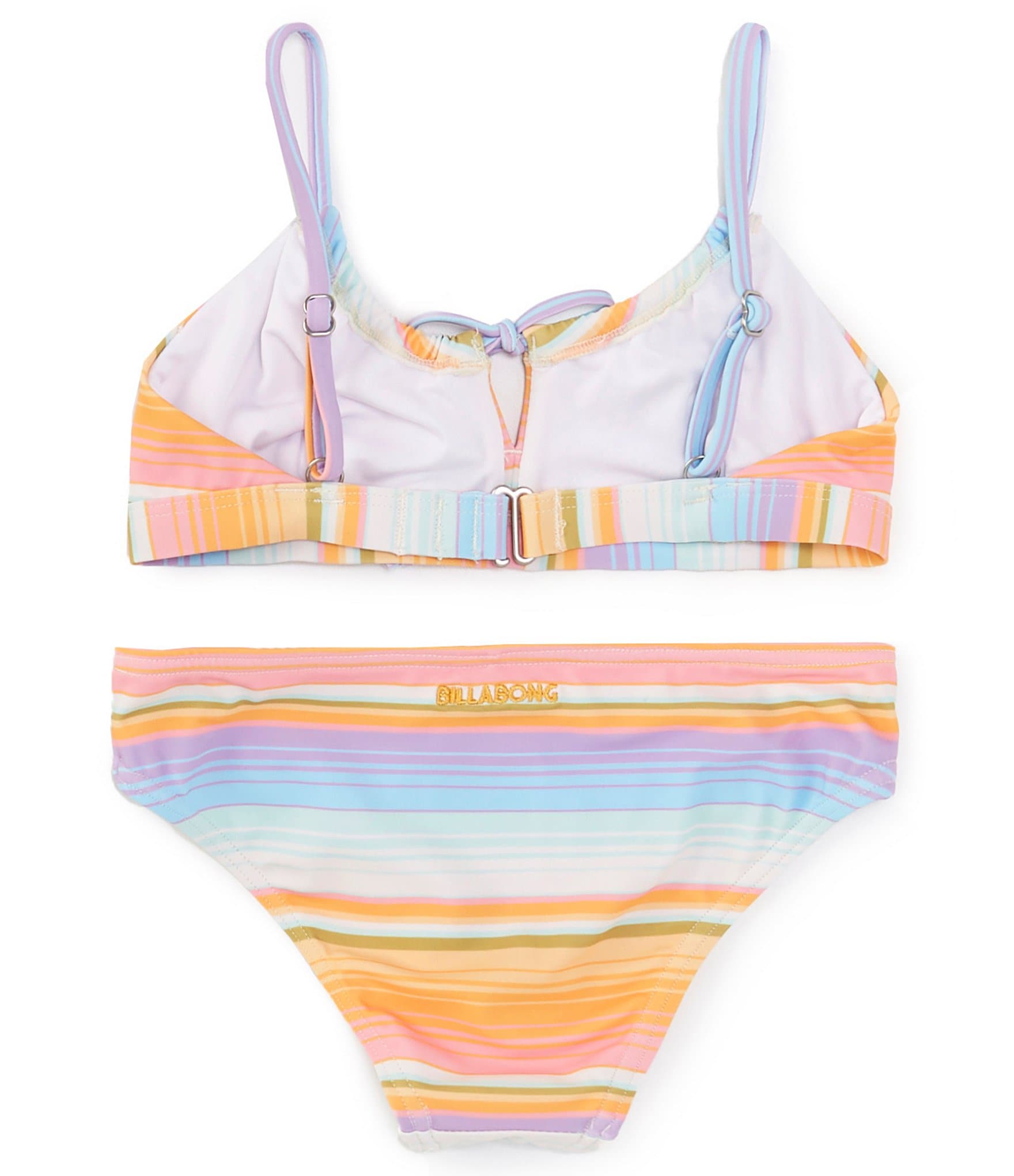 Billabong Big Girls 7-14 Blissed Out CoCo Bralette Two-Piece Swimsuit