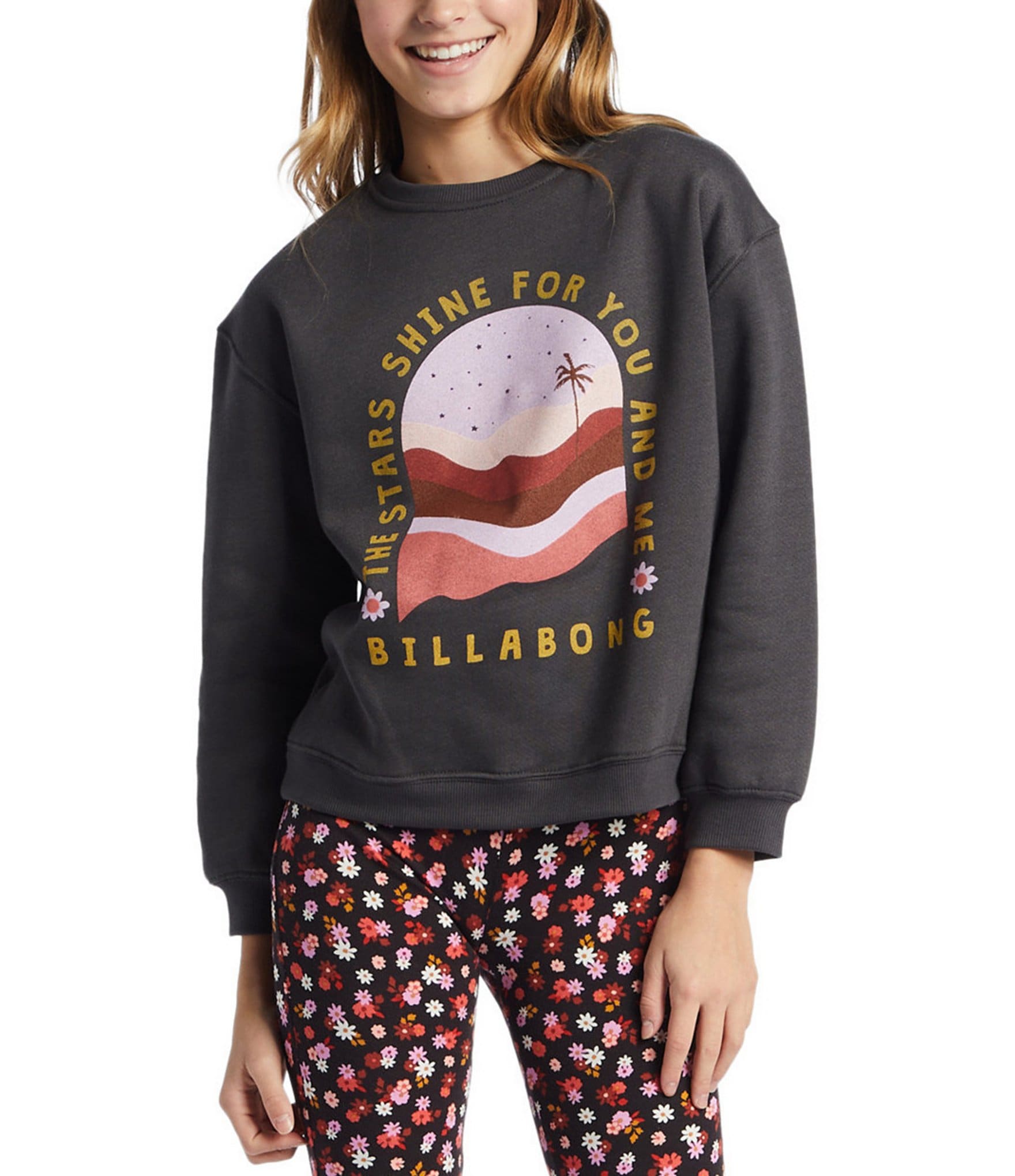 billabong, Night Out Sweater, STONE ROSE (sne)
