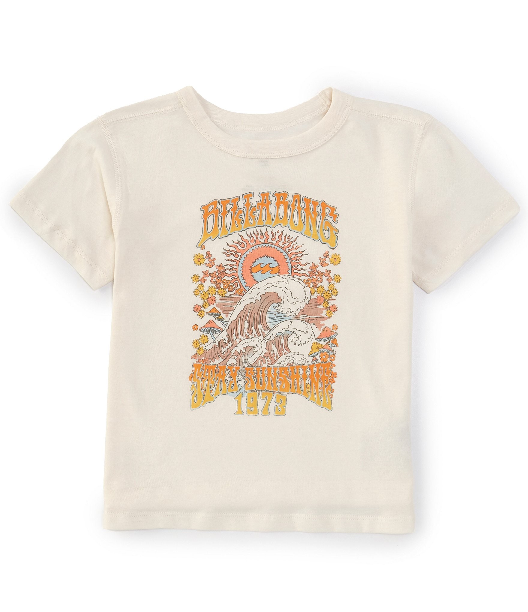 Billabong Big Girls 7-16 Short Sleeve You Are The Sunshine Graphic T-Shirt