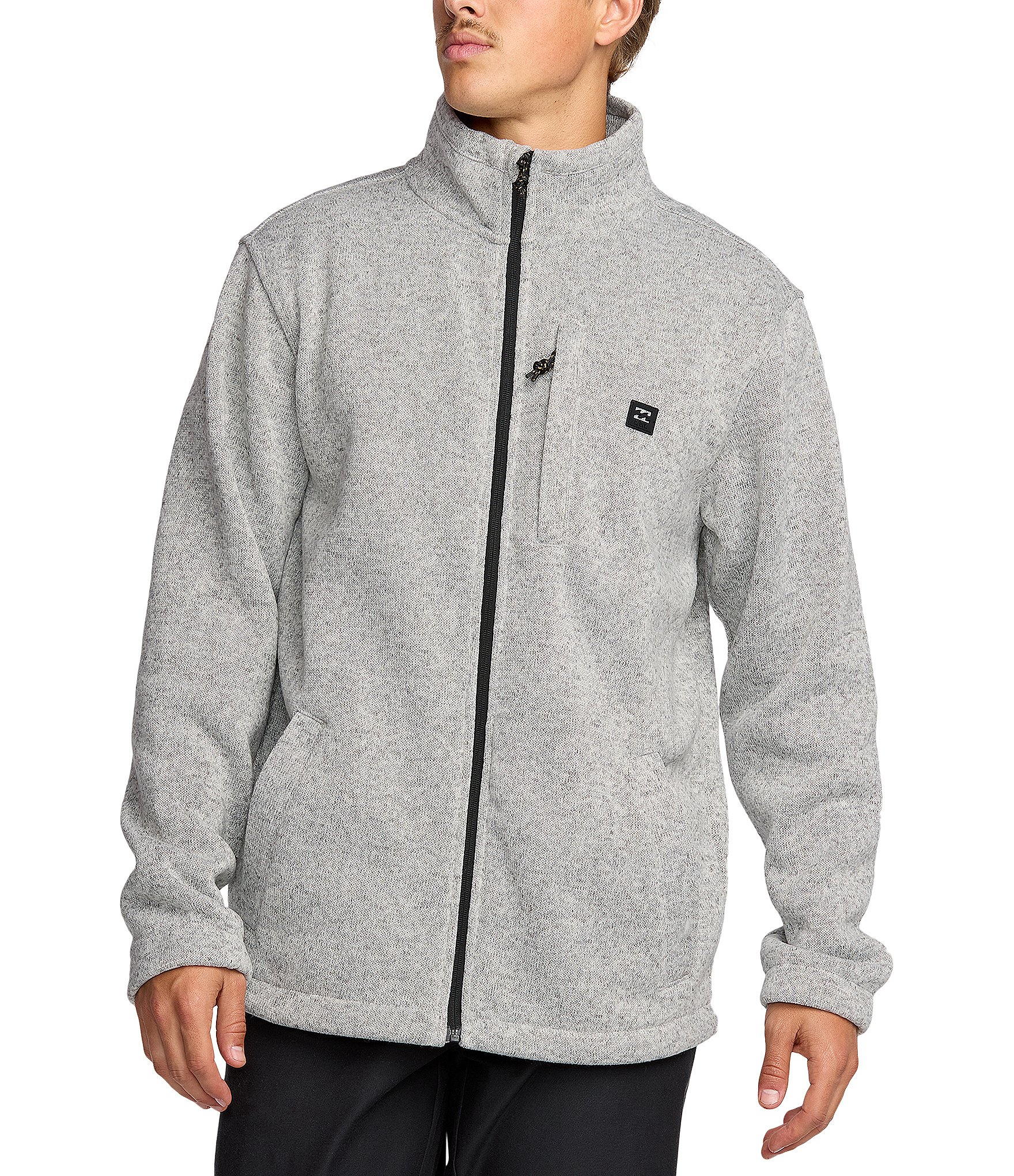 Billabong Boundary Long Sleeve Mock Zip Jacket