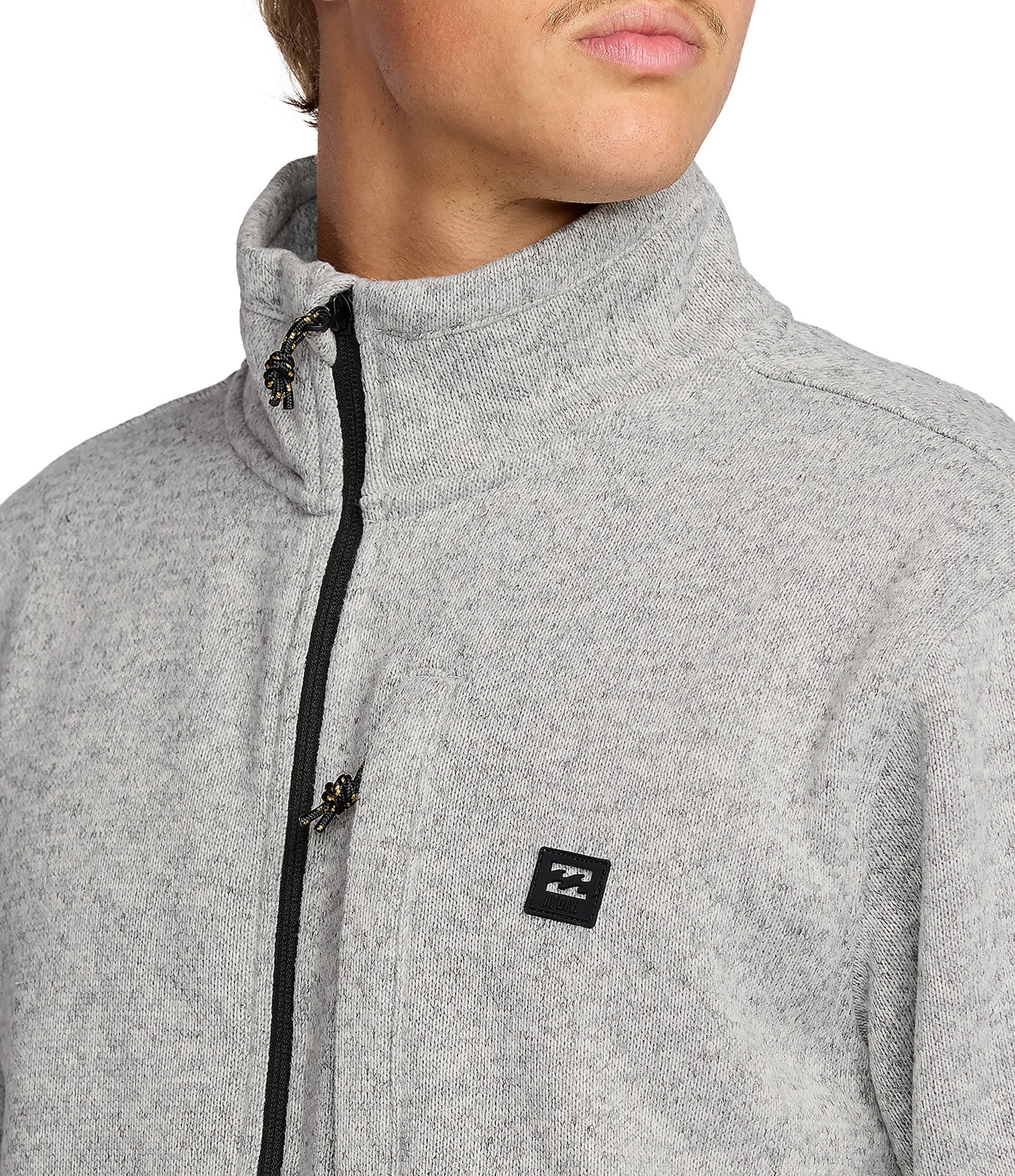 Billabong Boundary Long Sleeve Mock Zip Jacket