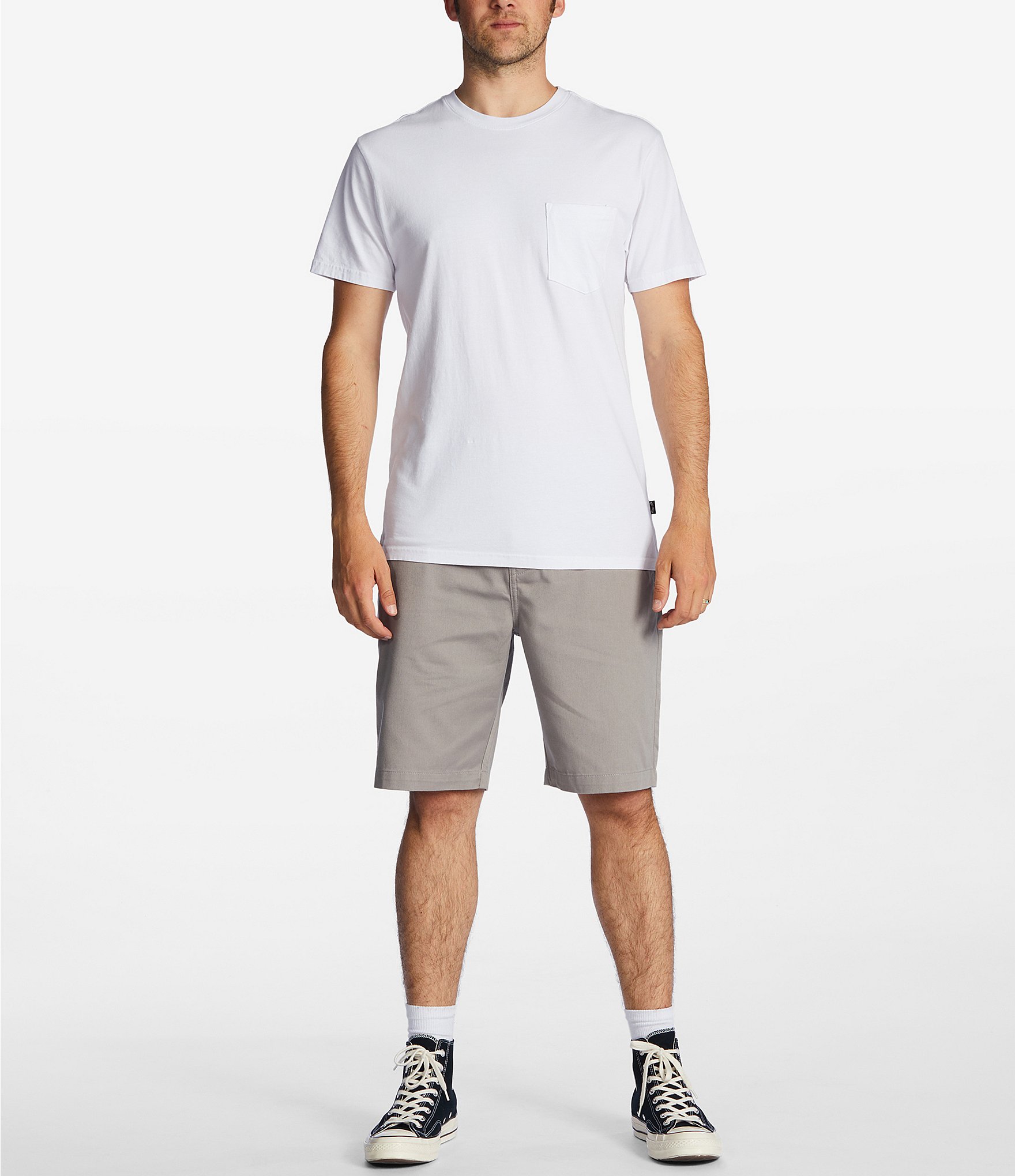 Billabong Carter Workwear Twill 18#double; Outseam Shorts